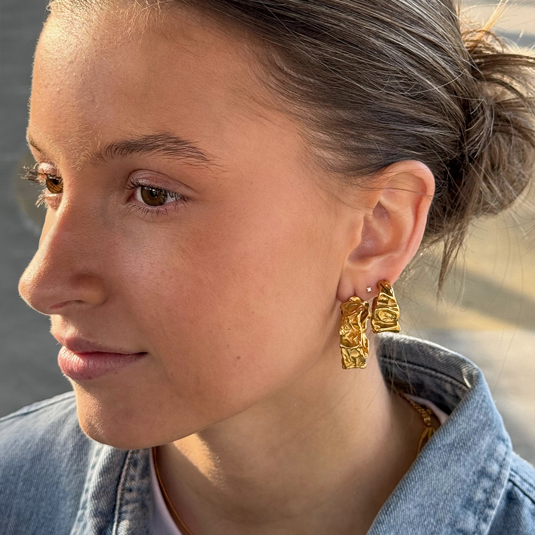 Bay - Flow Hoop 20mm - Vandfaste øreringe