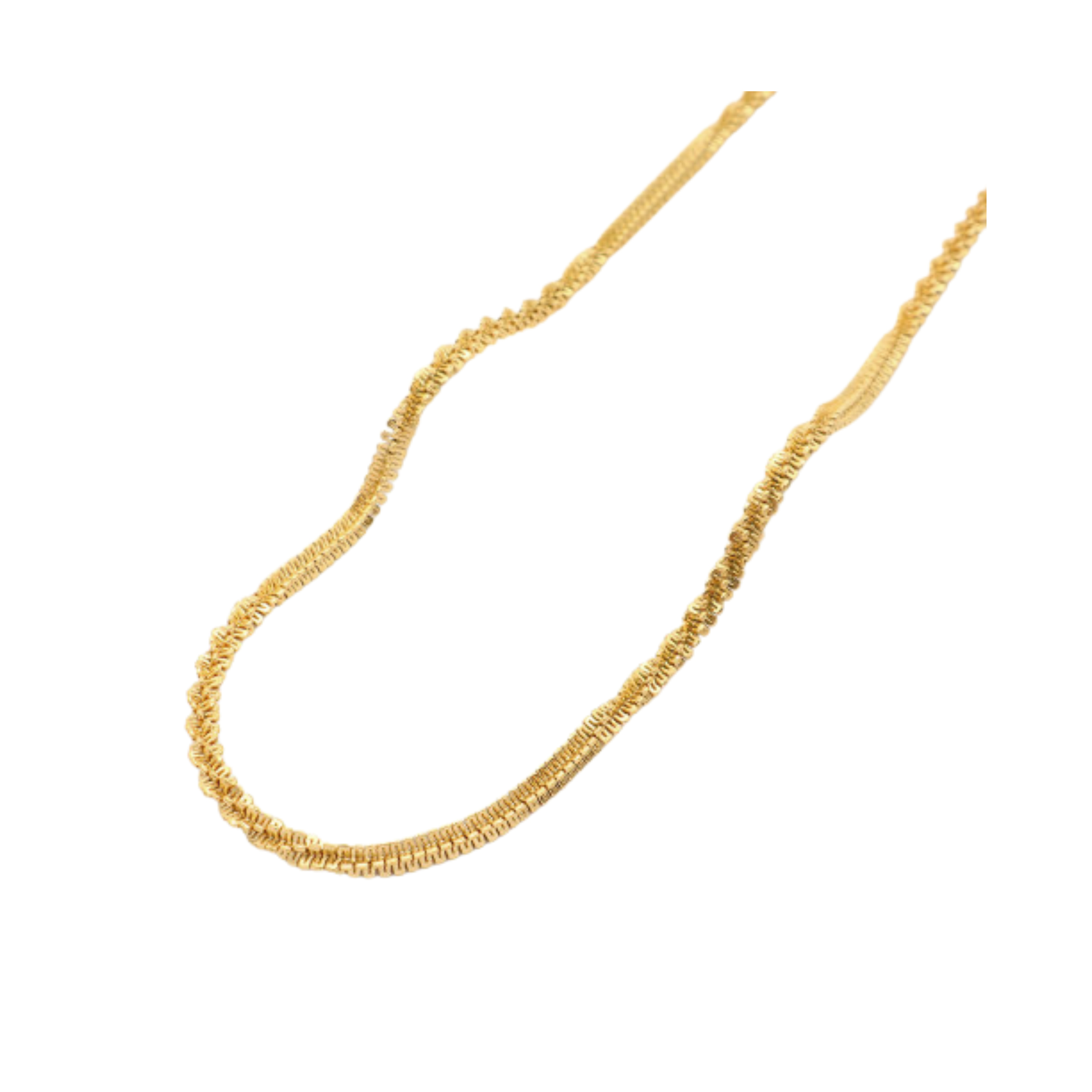 Bay - Twisted Necklace - Vandfast halskæde