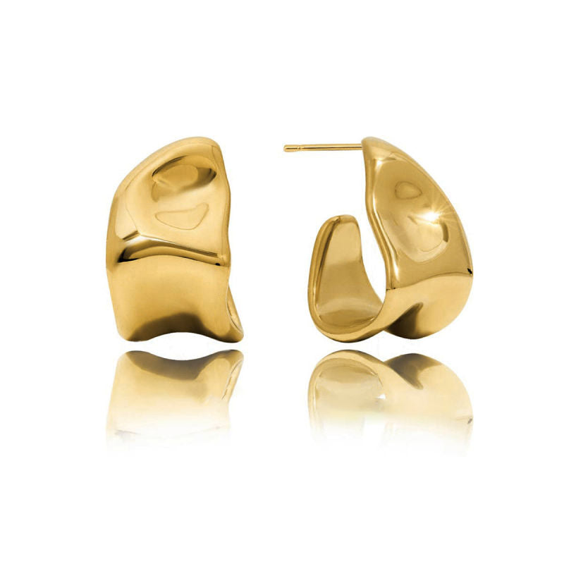 Bay - Soft wide earring
