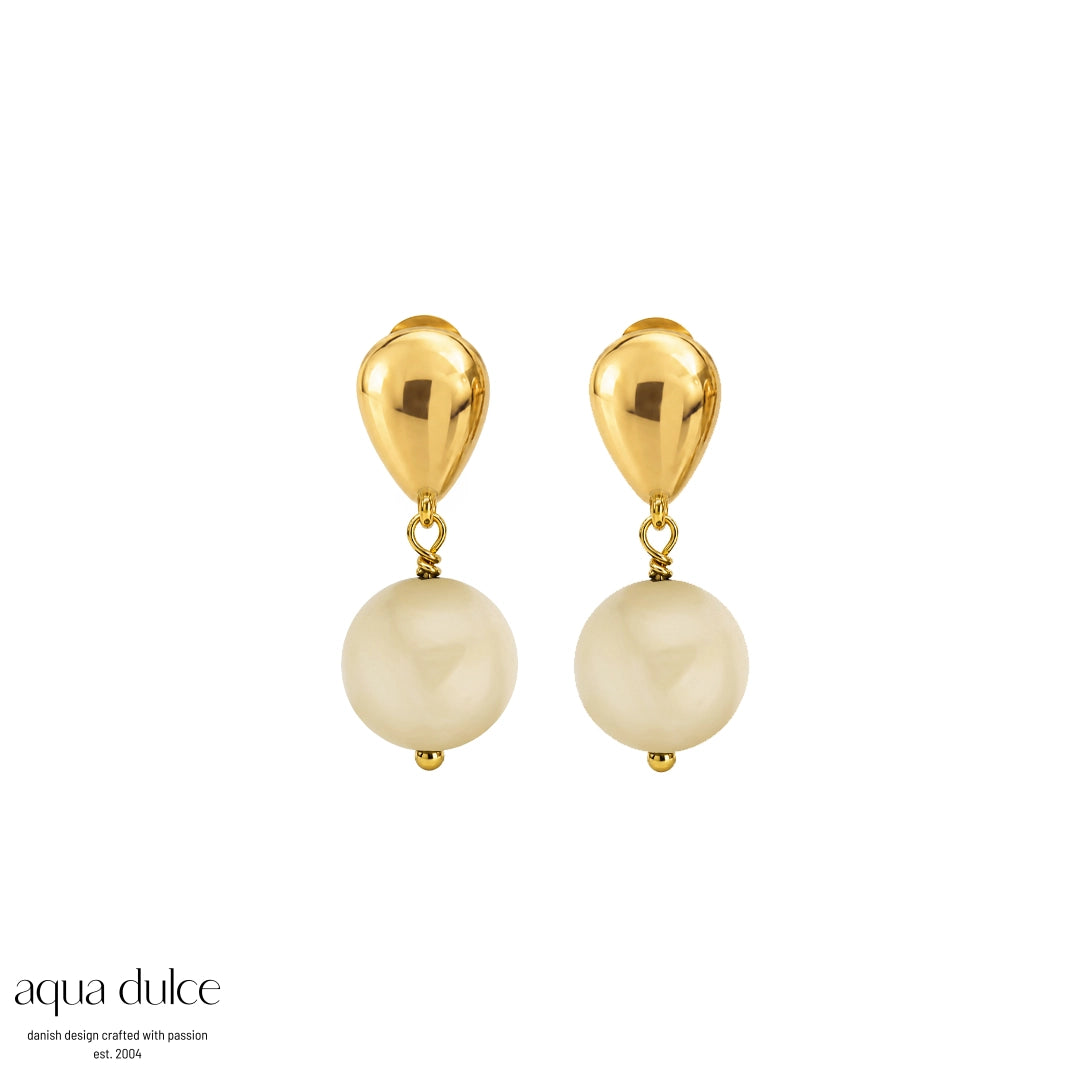 Bay - Butter Drop Earrings