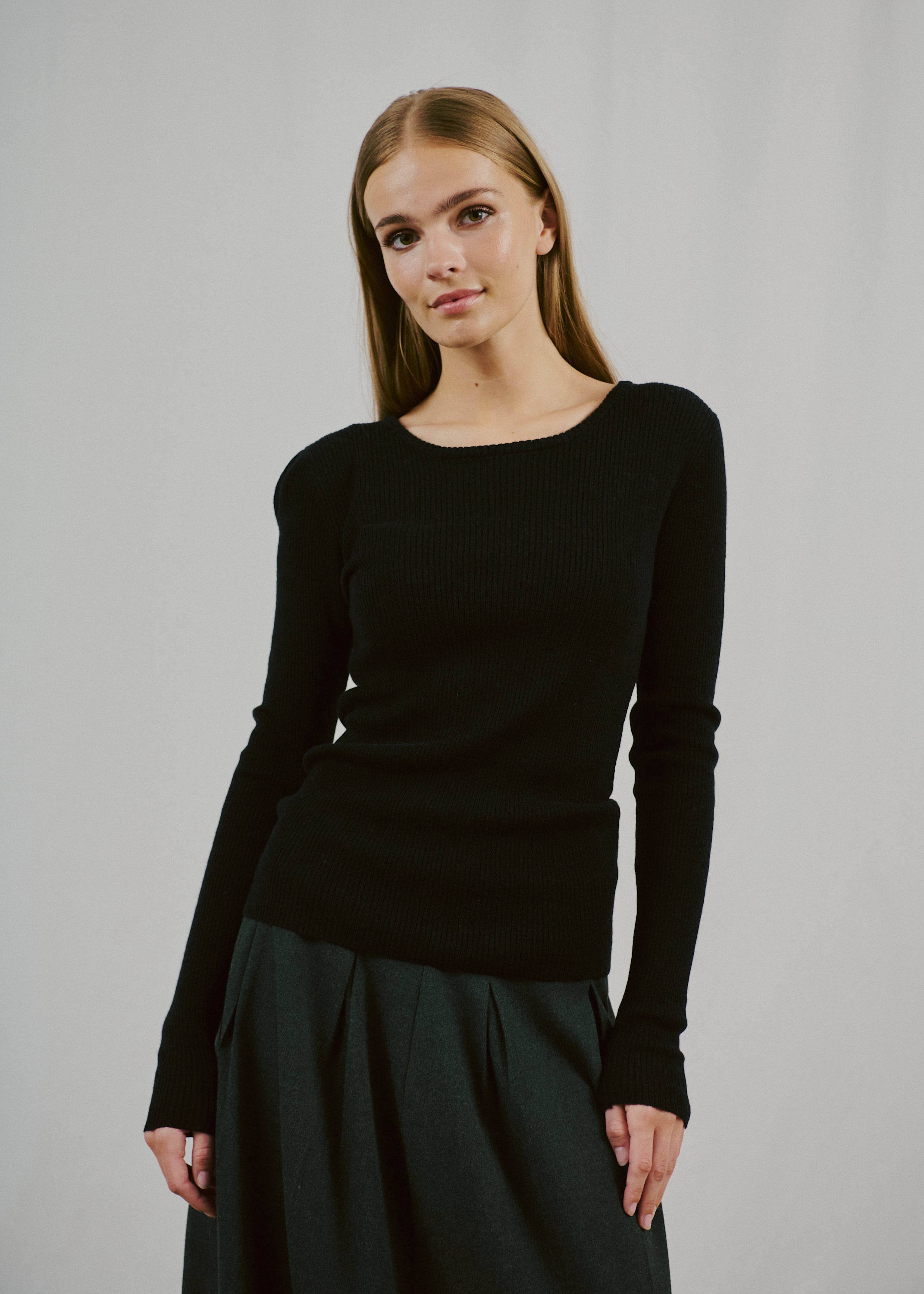 Bruun & Stengade - Asdis bluse i sort