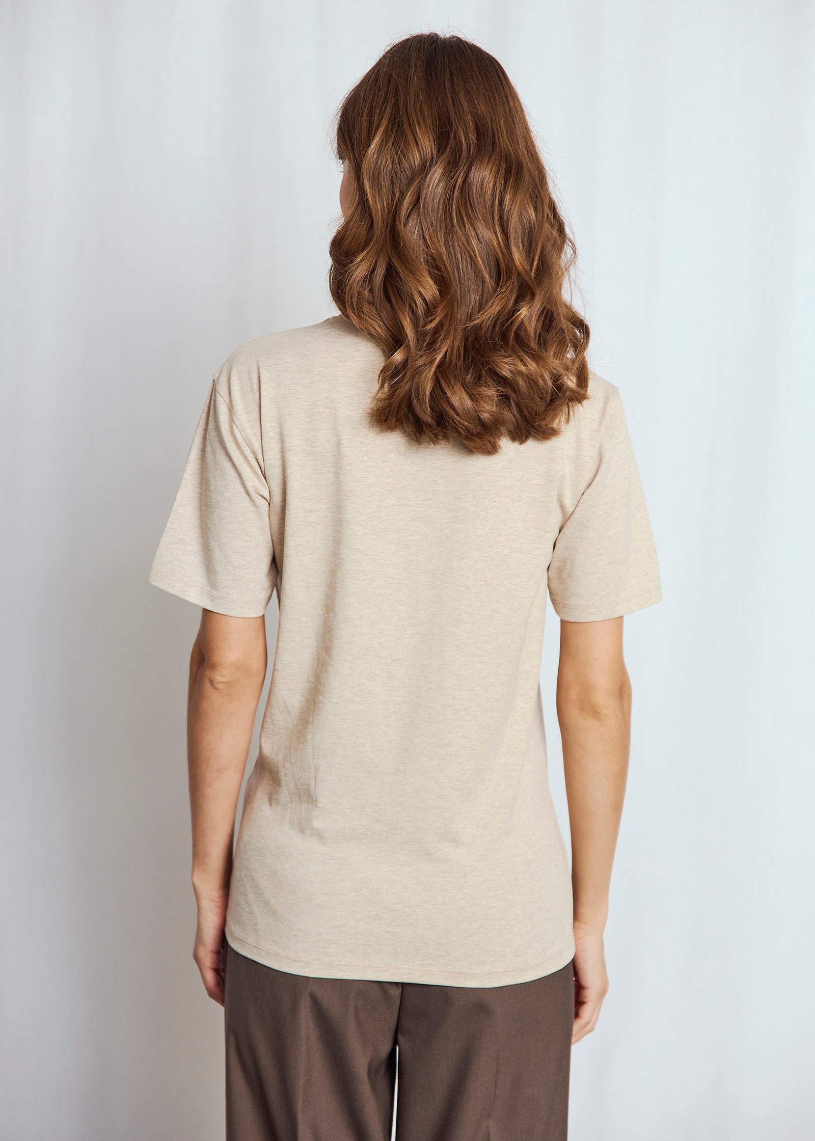 Bruun & Stengade - Abelone T-shirt i sand