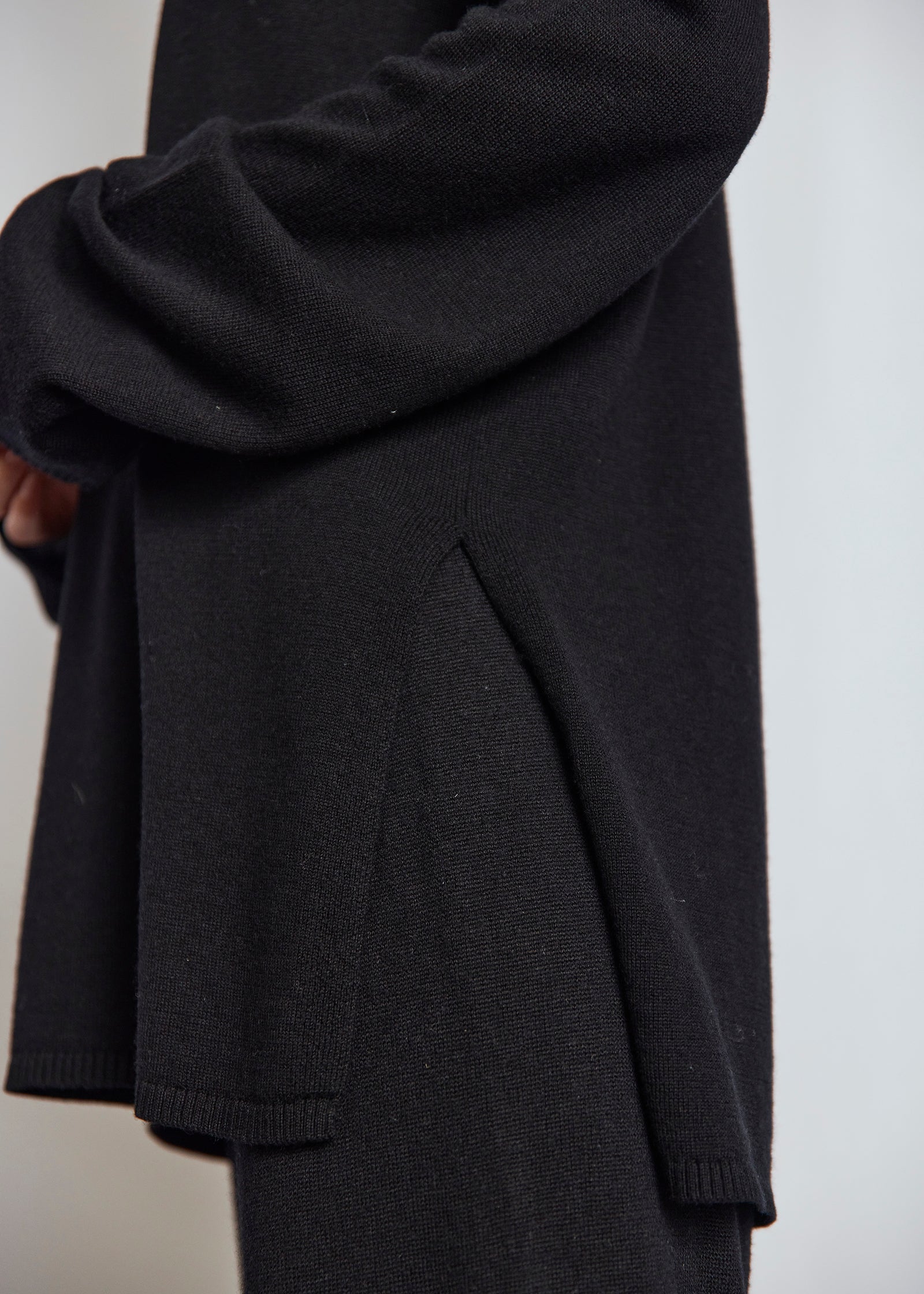 Bruun & Stengade - Guro Strik med høj hals i sort