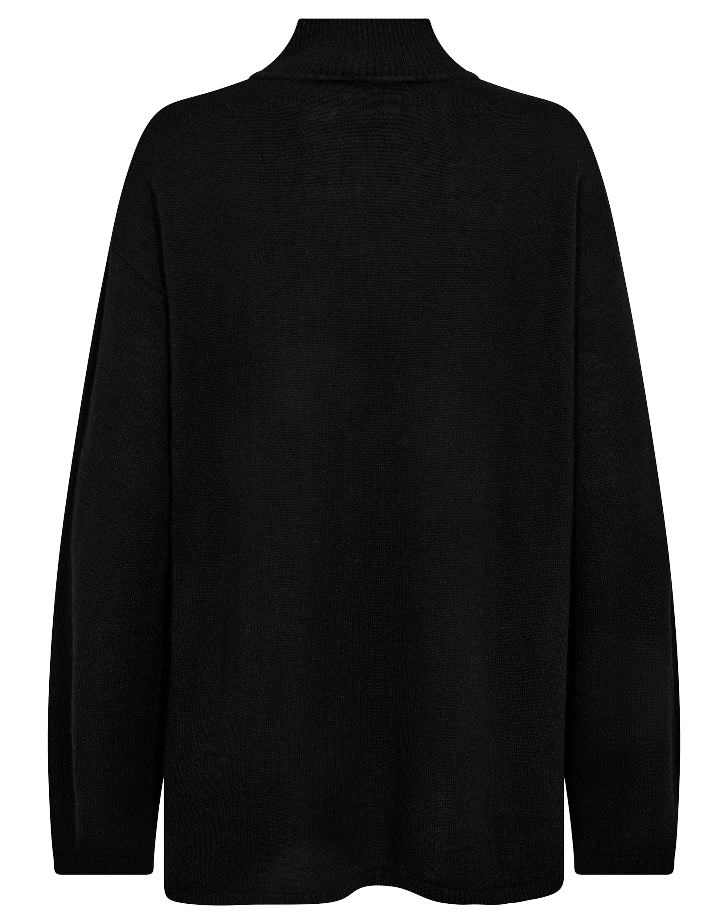 Bruun & Stengade - Guro Strik med høj hals i sort