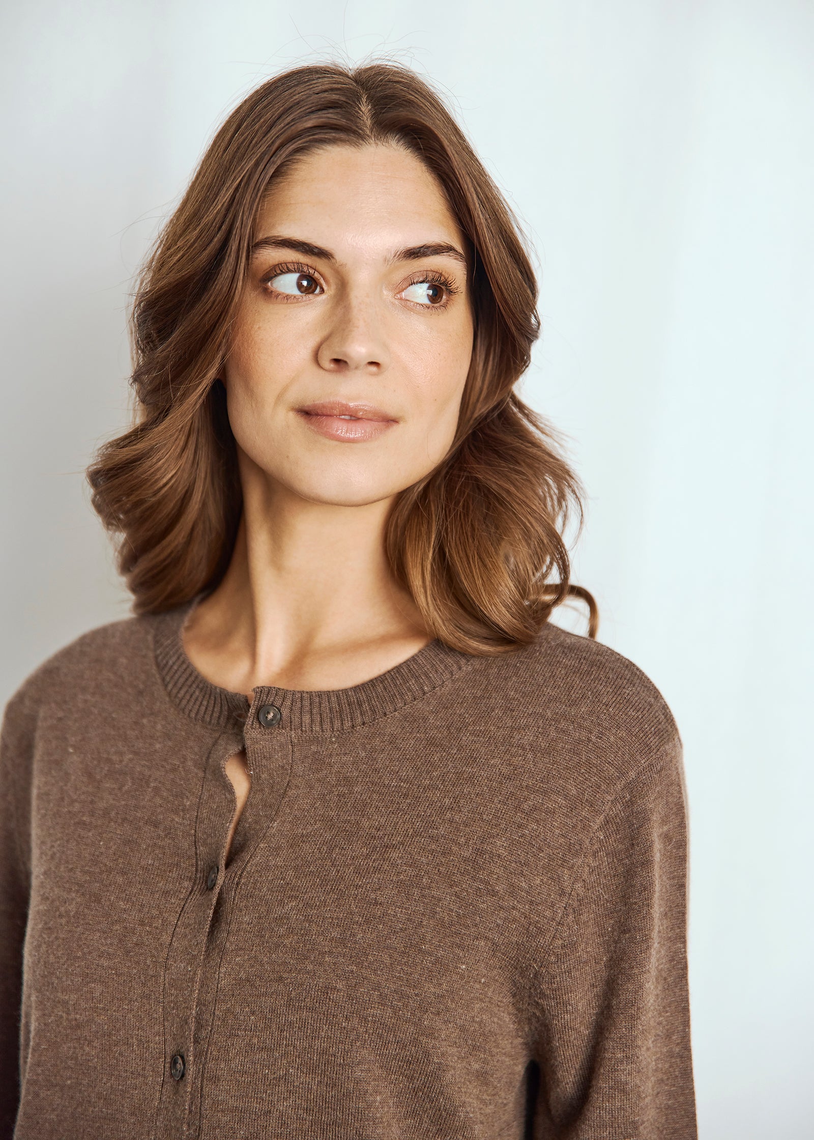 Bruun & Stengade - Kjersti Cardigan i brun