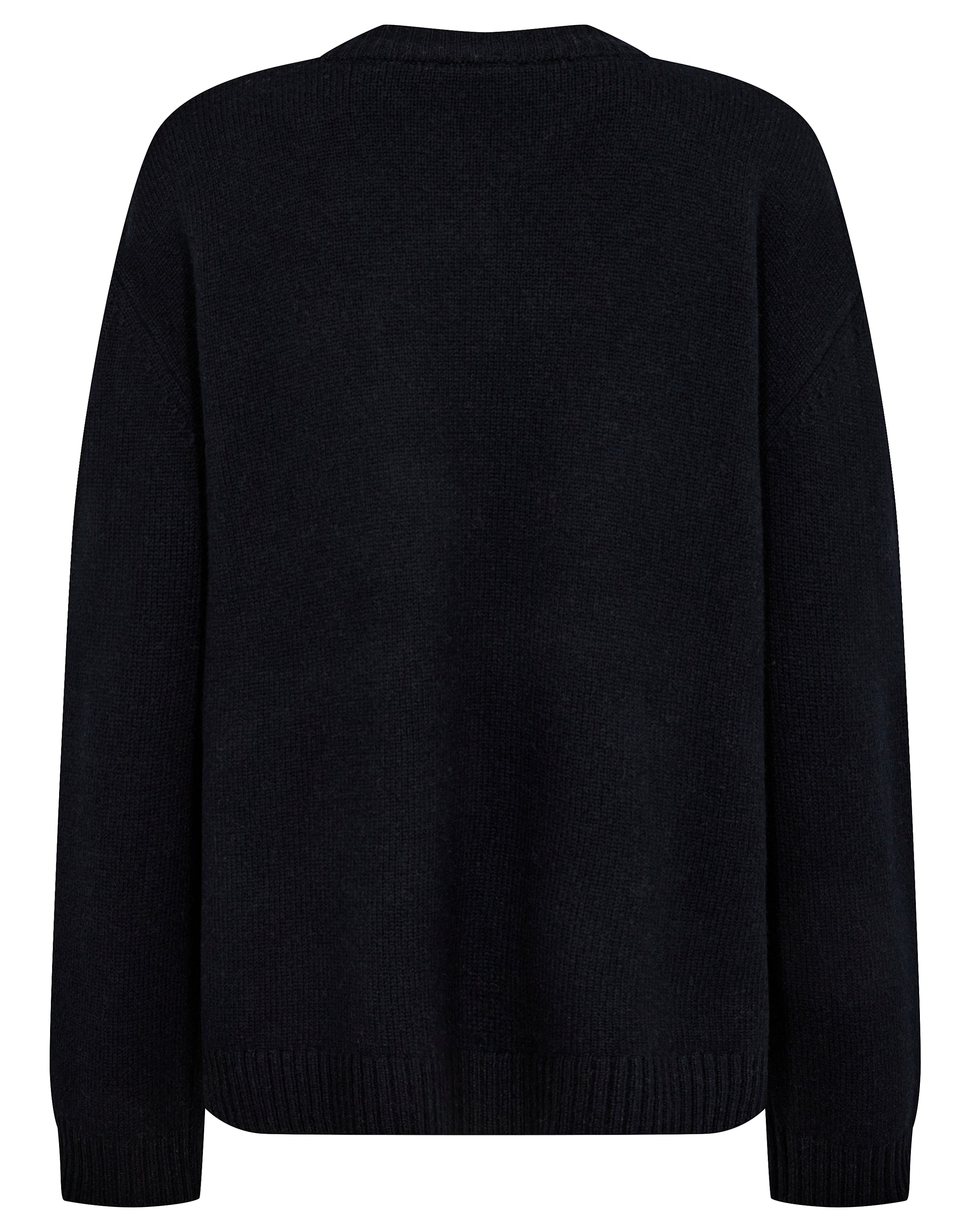 Bruun & Stengade - Lina V-hals strik i navy