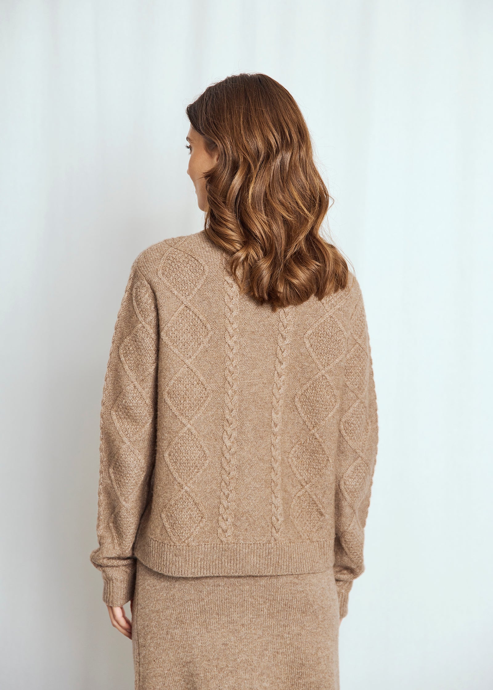 Bruun & Stengade - Marita Cardigan i brun