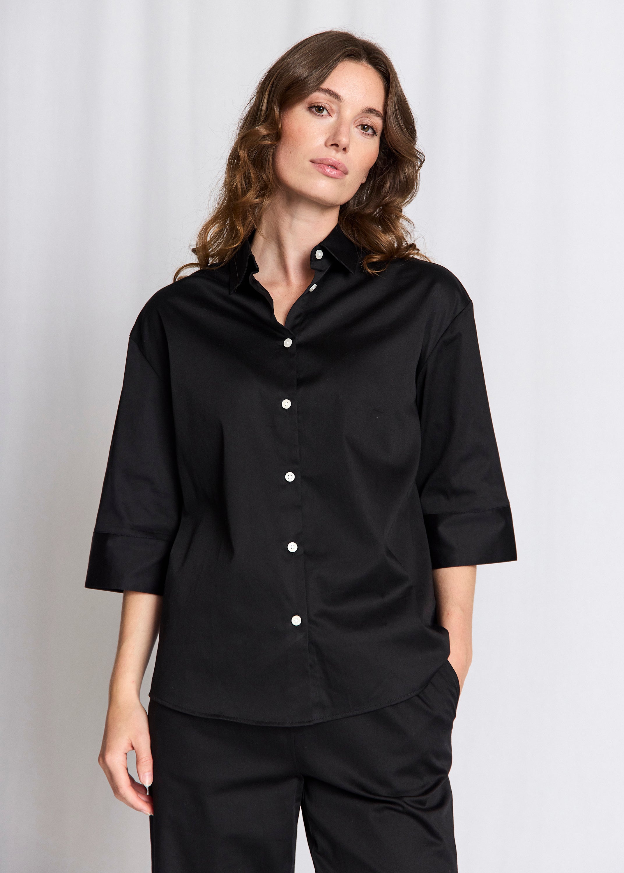 Bruun & Stengade - Talia Skjorte i sort