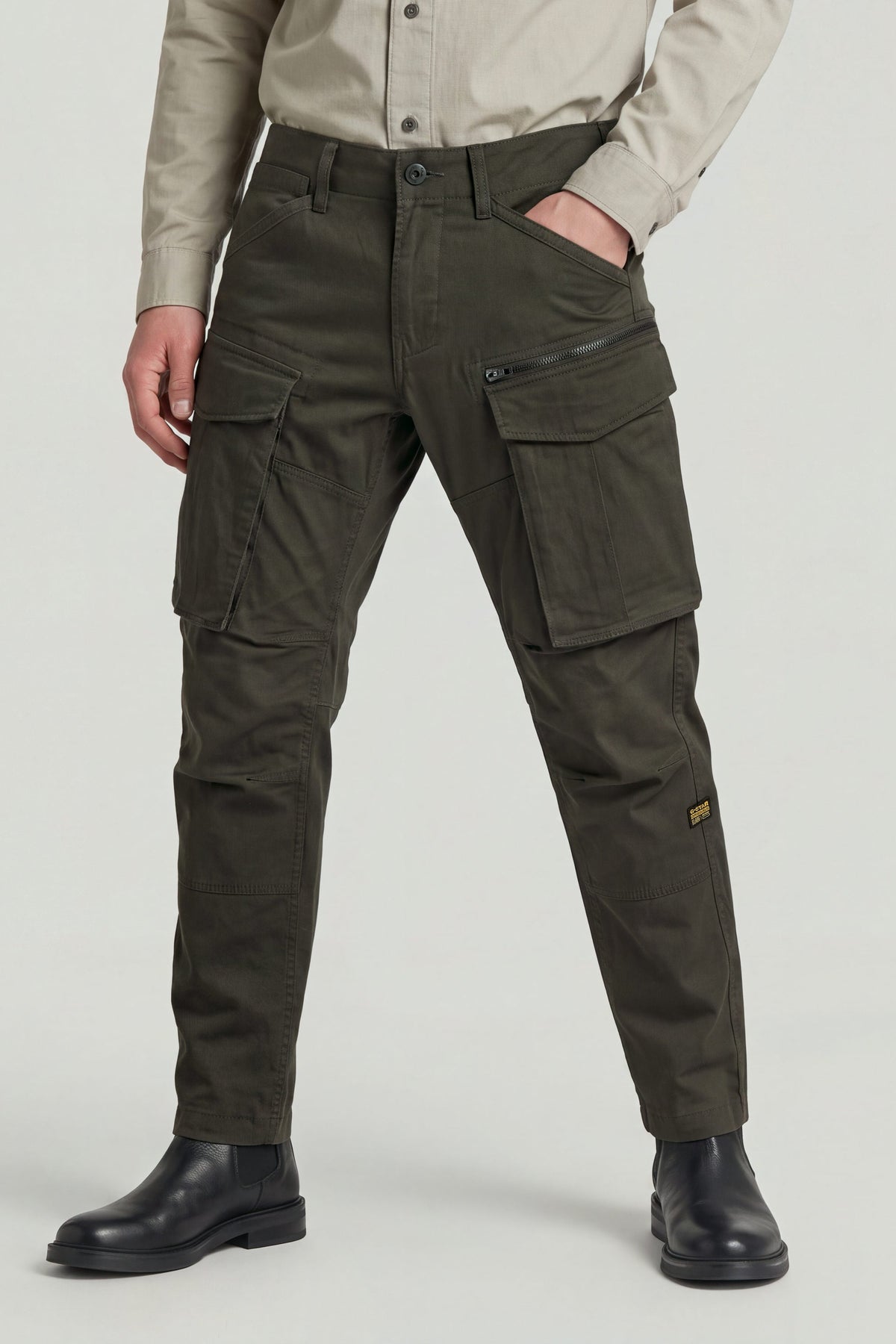 G-Star - Rovic Zip 3D Regular Tapered Asfalt