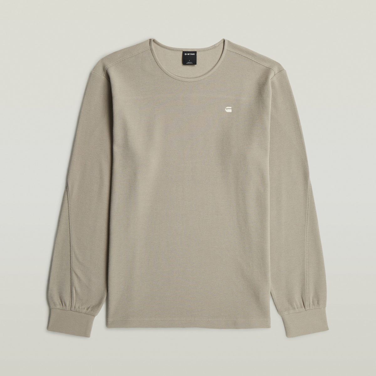 G-Star - Structured Tweeter Long Sleeve - Elephant Skin