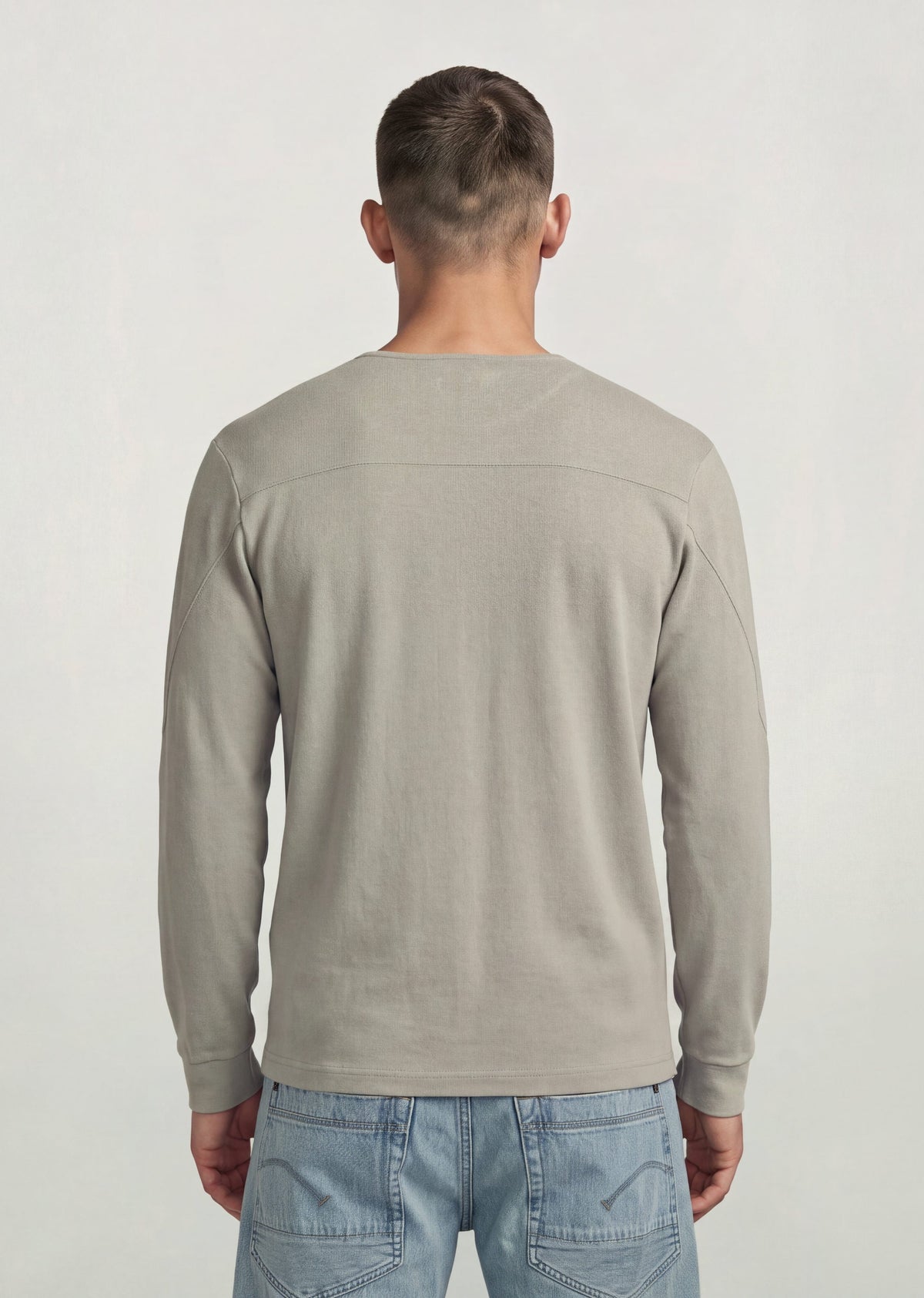G-Star - Structured Tweeter Long Sleeve - Elephant Skin