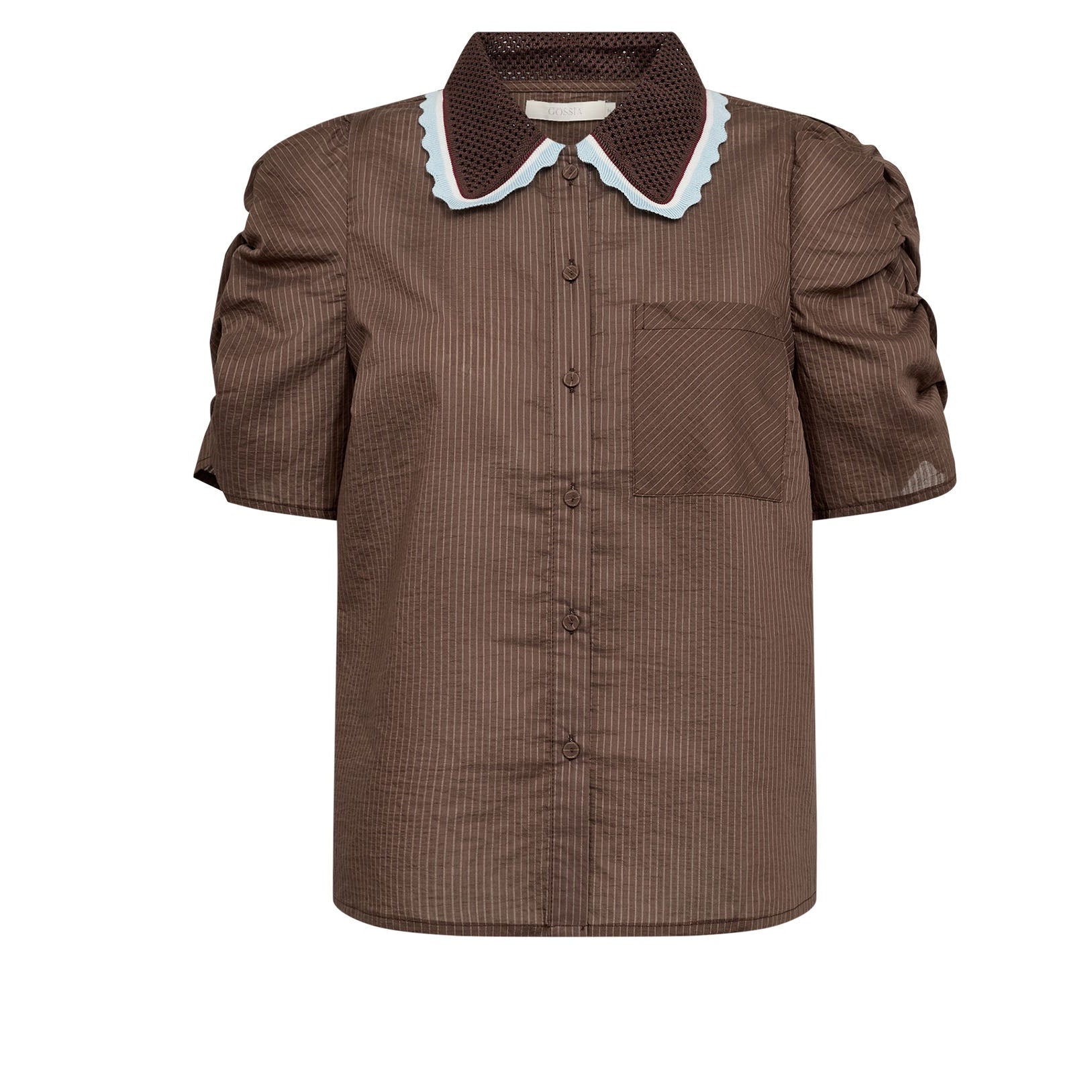 Gossia - AllyGO Bluse i brun