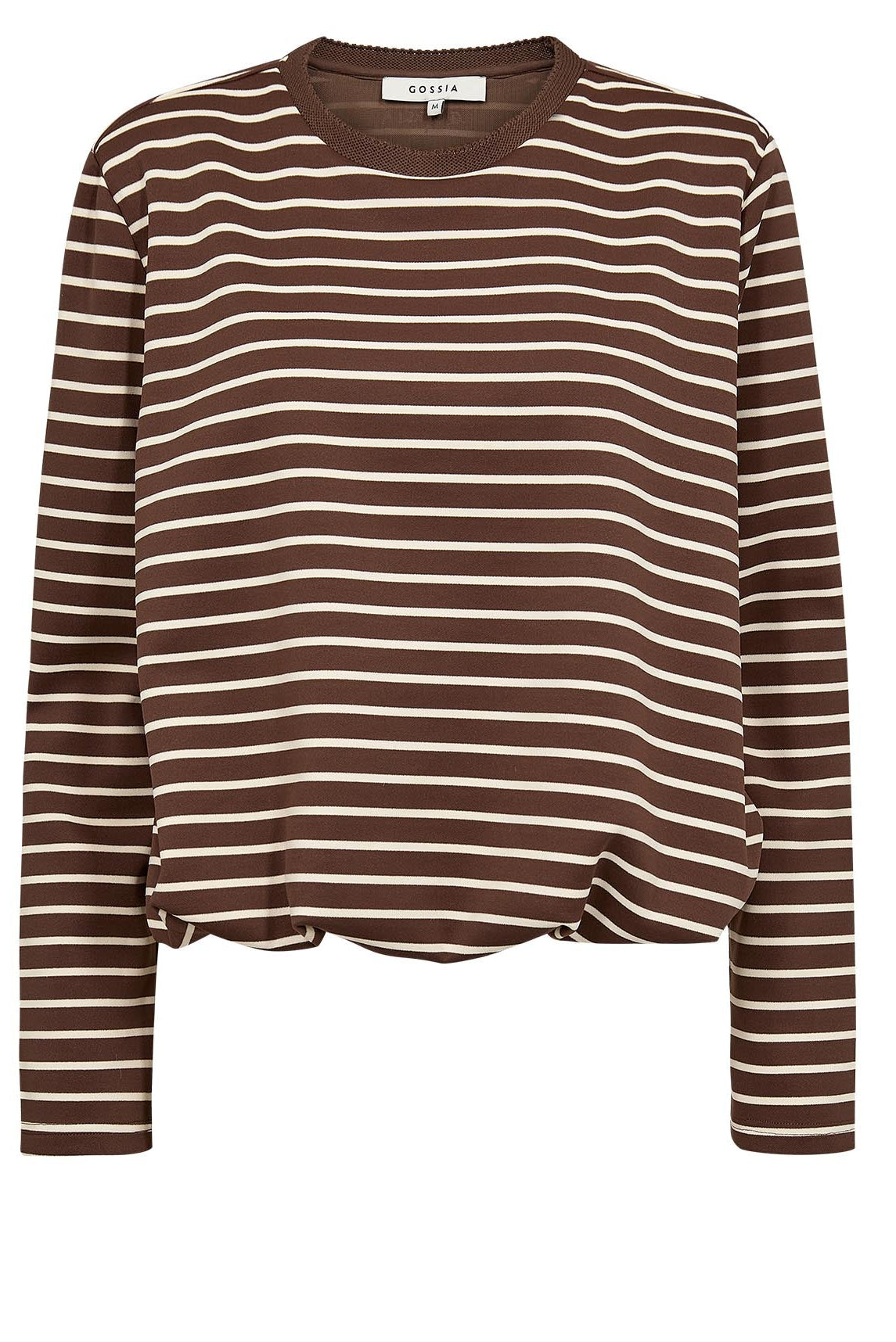 Gossia - KinneGO Bluse Brun Strib