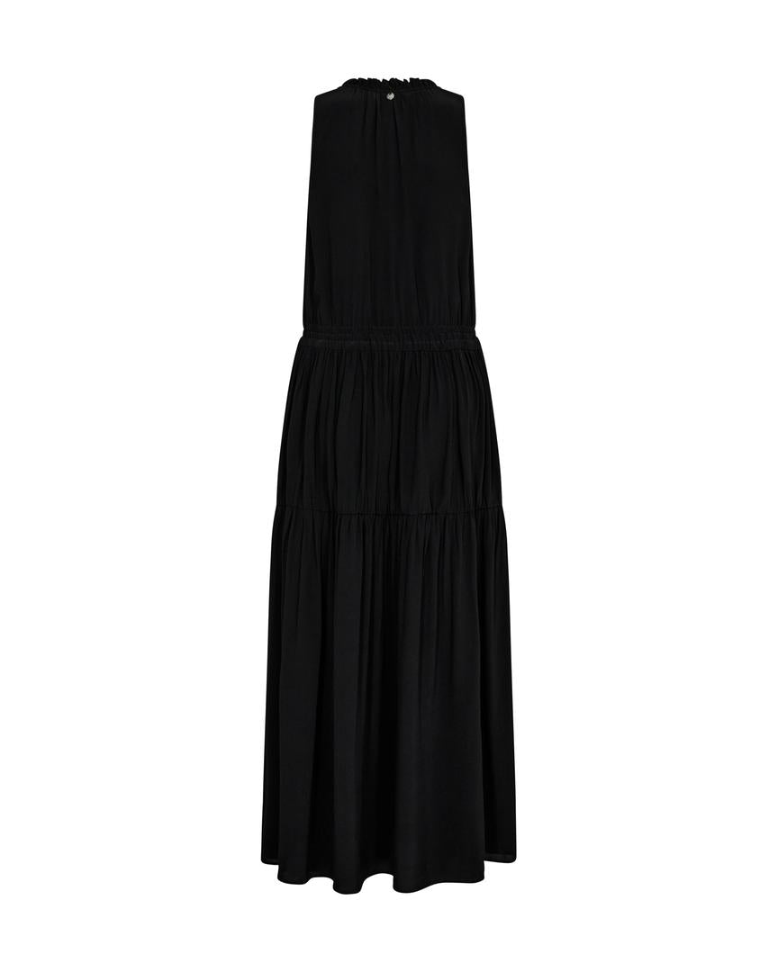 MMSabri Solida Dress – Sort Sommerkjole fra Mos Mosh