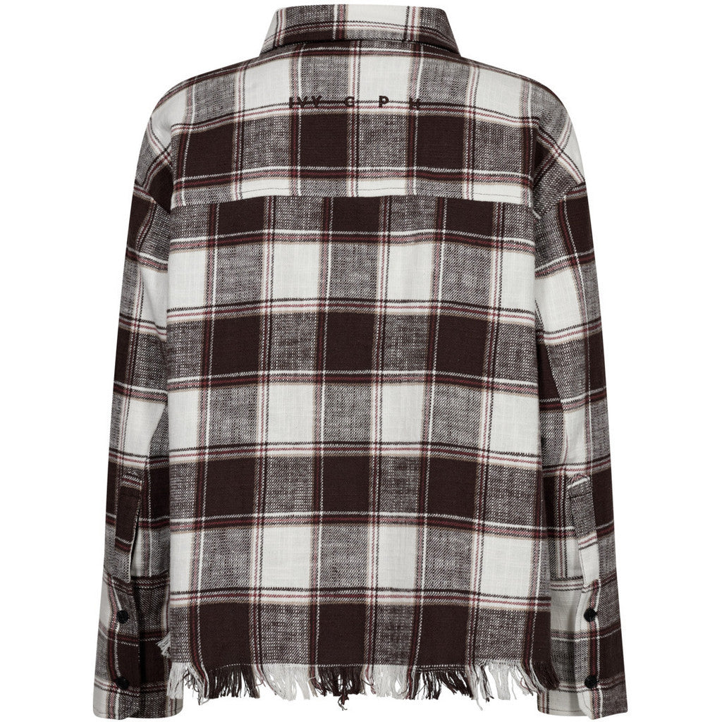 Ivy Cph - Pia Distressed shirt, Brown check