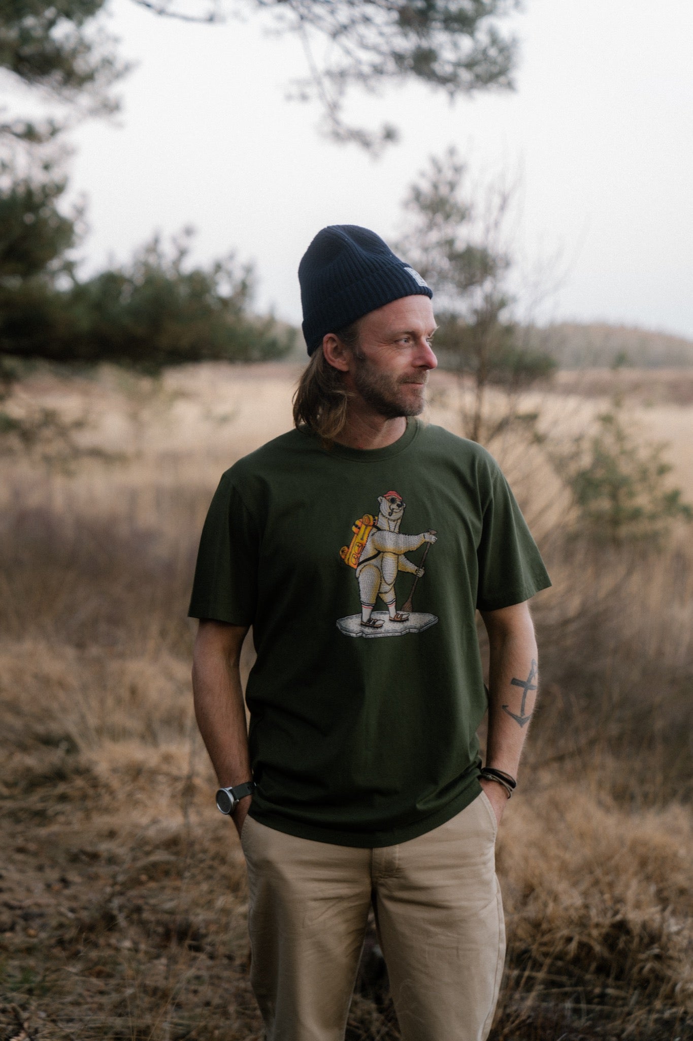Lakor - WASSUP T-shirt Riffle Green