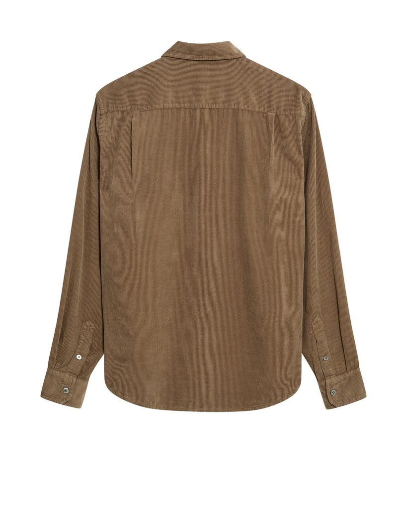 Mos Mosh Gallery - MMGAlden Corduroy Shirt Brindle