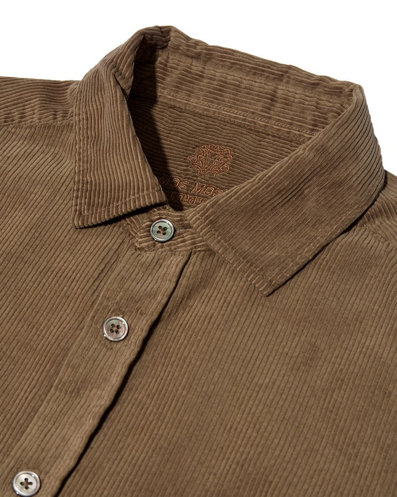Mos Mosh Gallery - MMGAlden Corduroy Shirt Brindle