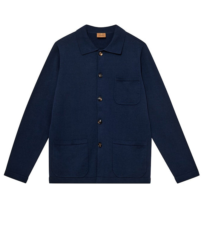 Mos Mosh Gallery - MMGConway Knit Jacket Navy