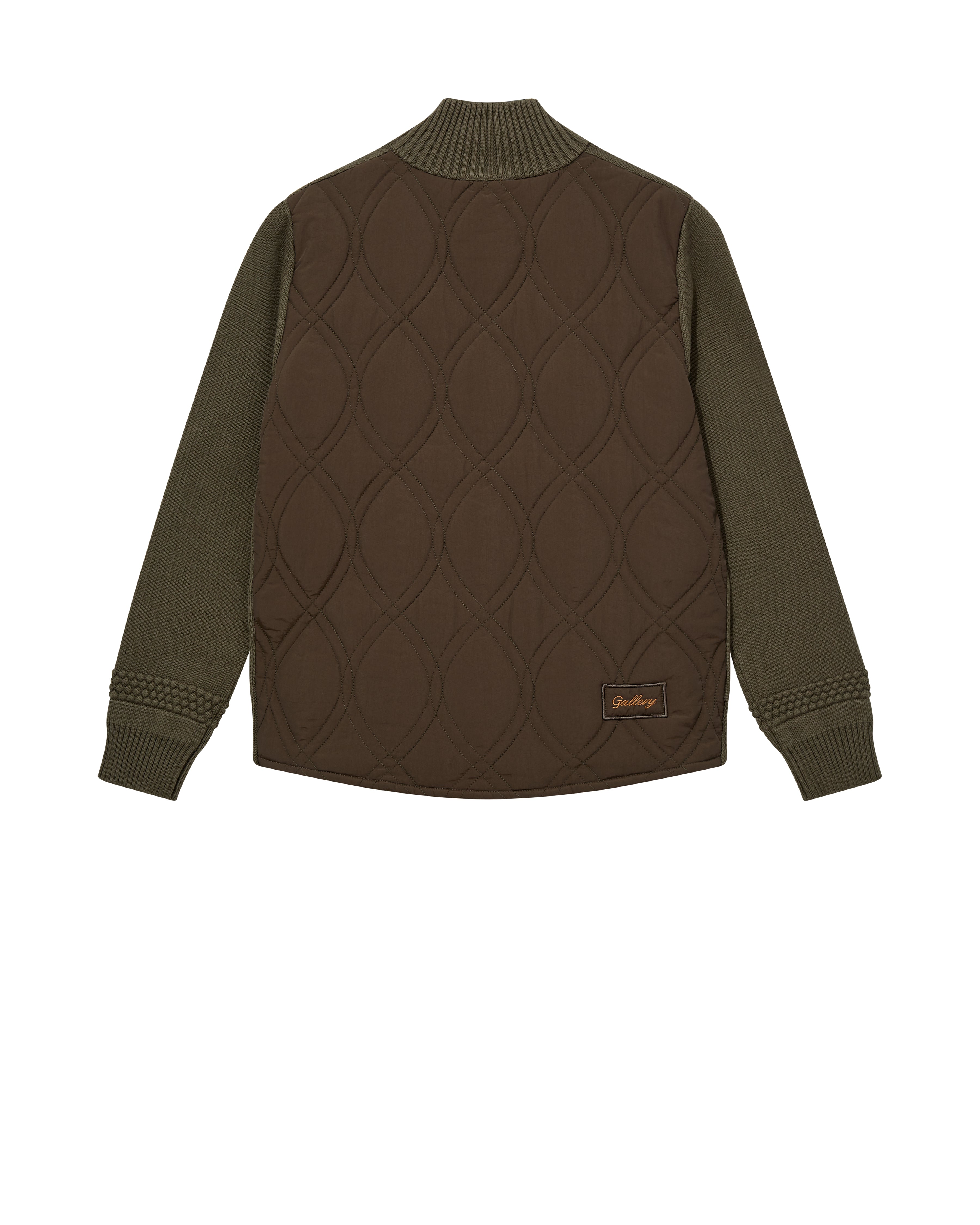 Mos Mosh Gallery - Alonso Zip Cardigan Grape Leaf