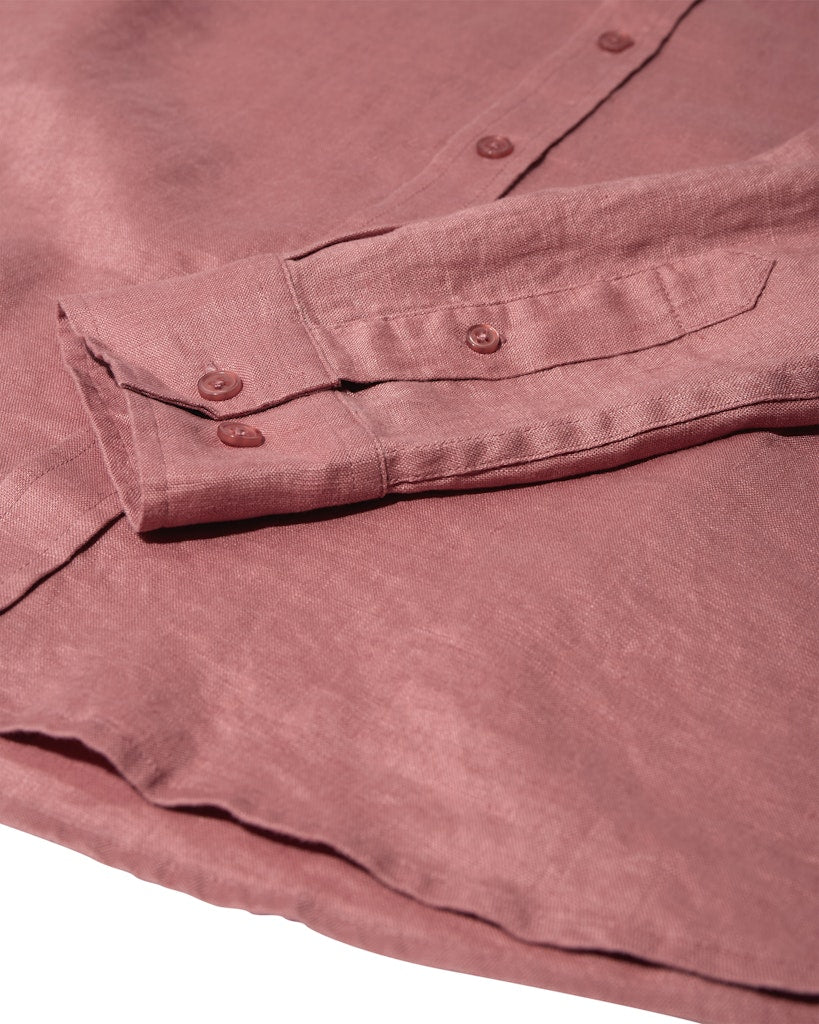 Mos Mosh Gallery - MMGTheo Linen Skjorte Rose