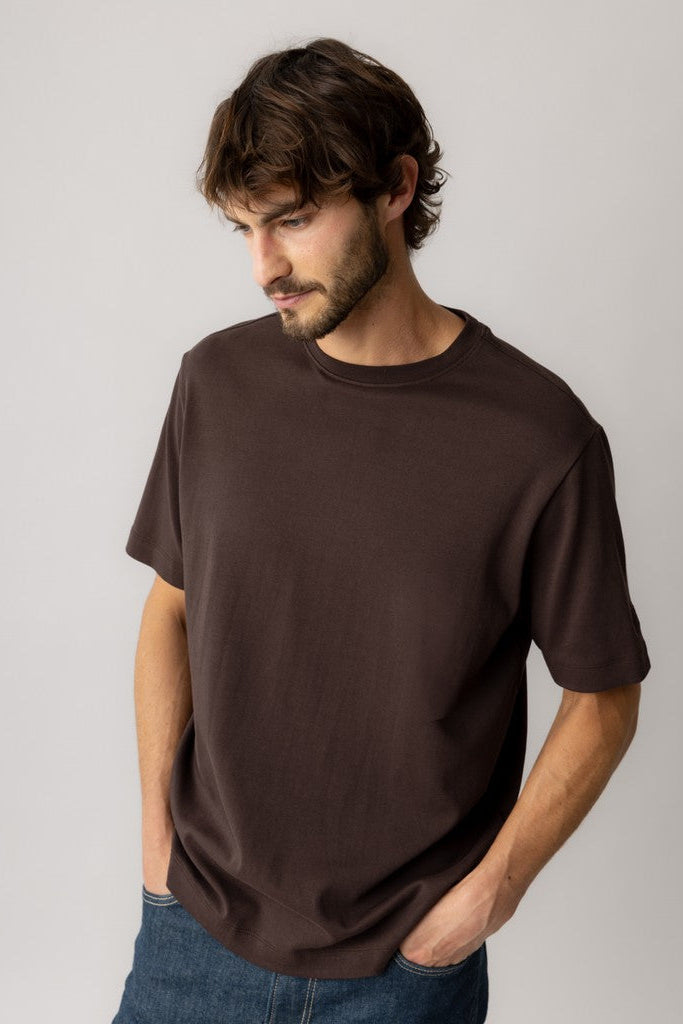 Mos Mosh Gallery - MMGDarren SS Tee Black Coffee
