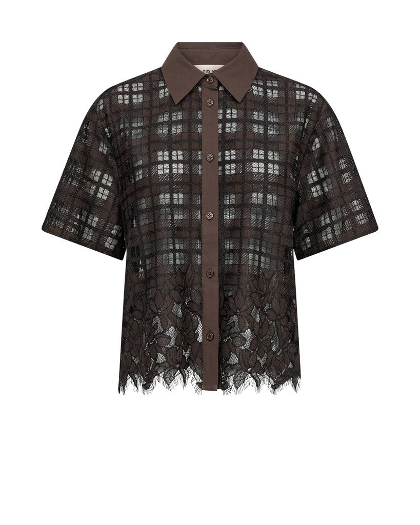Mos Mosh - MMLia Checko SS Lace Shirt