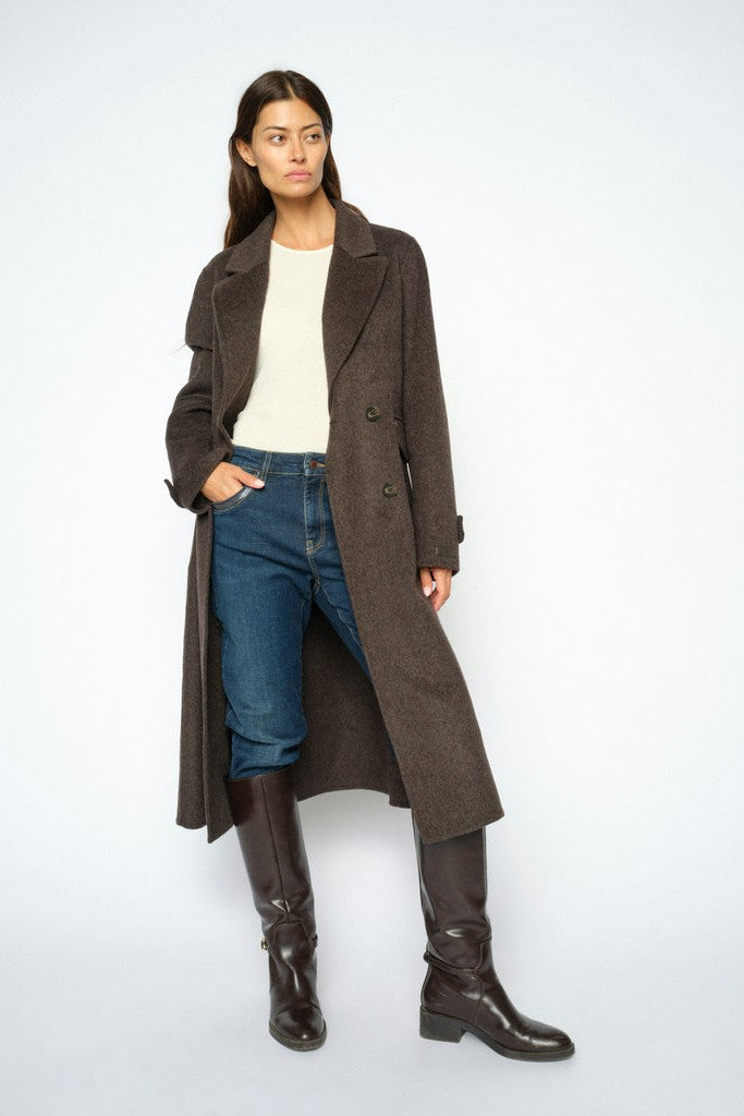 Mos Mosh - MMAlva Loisa Coat Brun