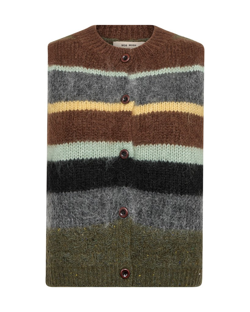 Mos Mosh - MMEsti Knit Vest Rosin Multi