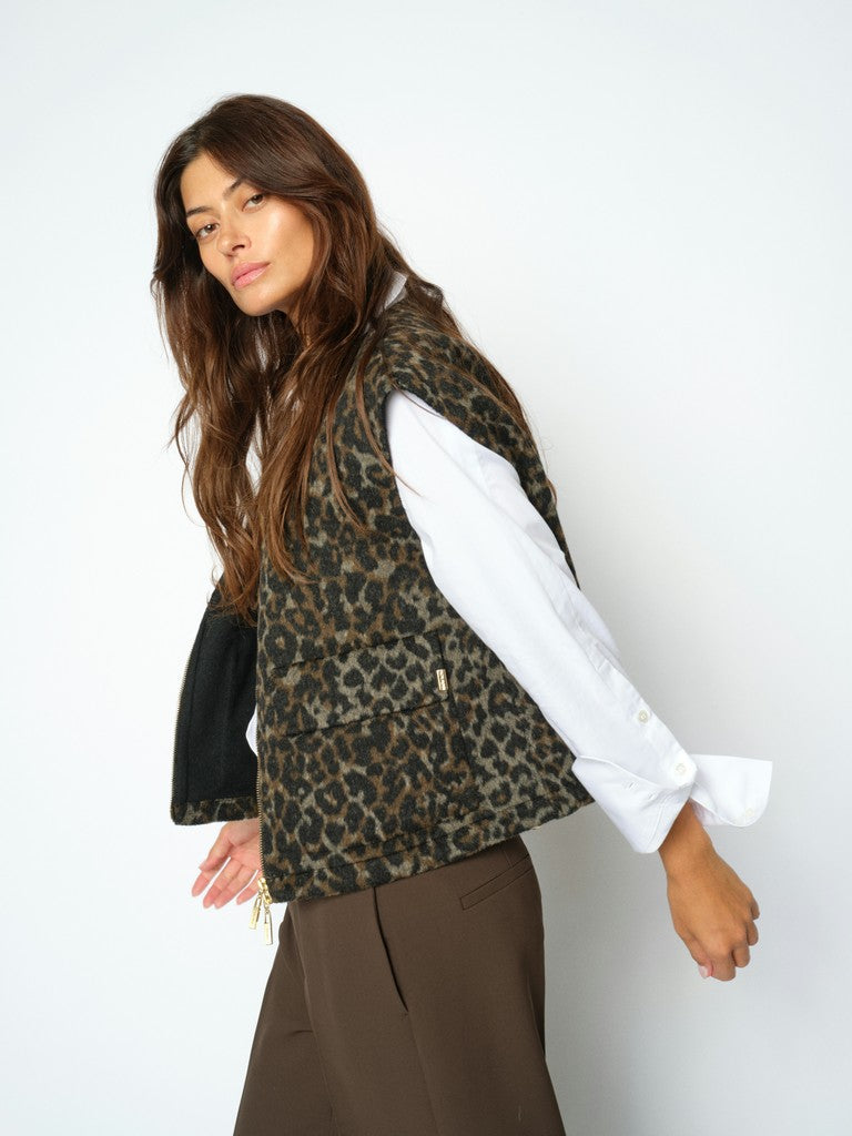 Mos Mosh - MMElise Leo Vest Black