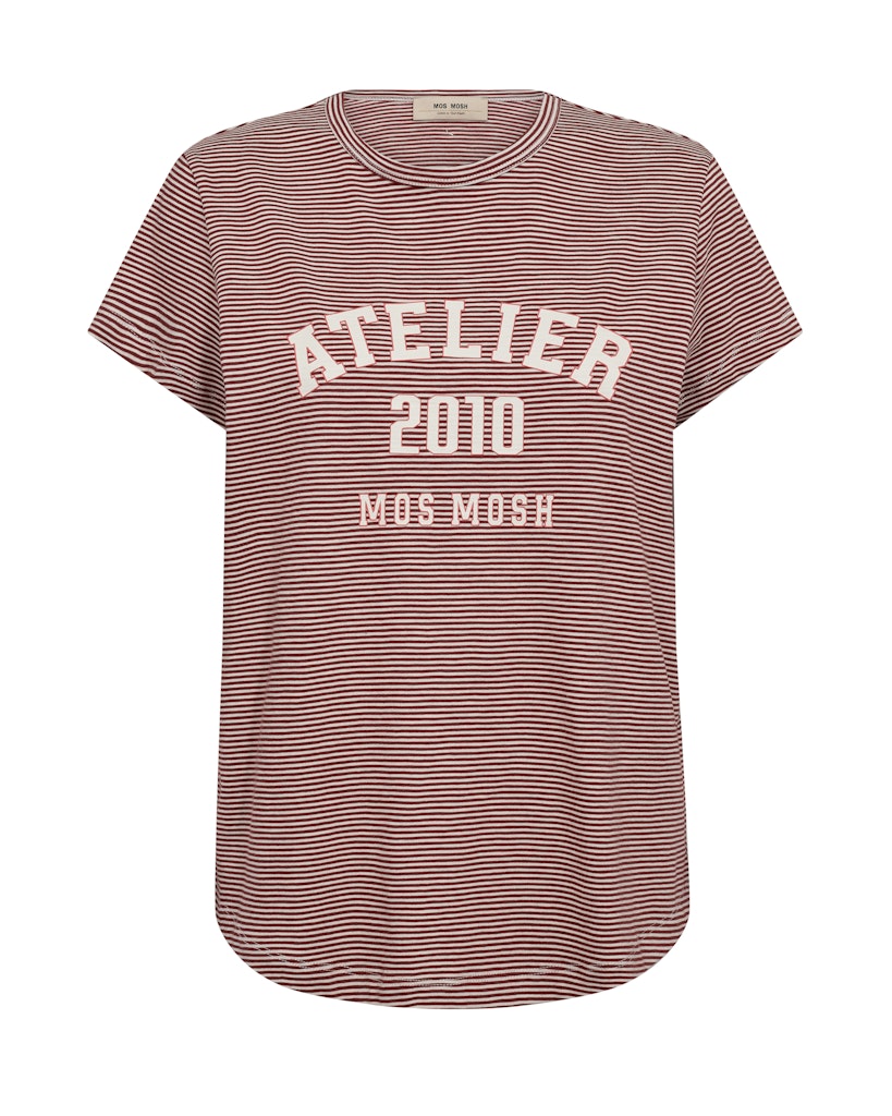 Mos Mosh - MMCamp O-SS Stripe Tee
