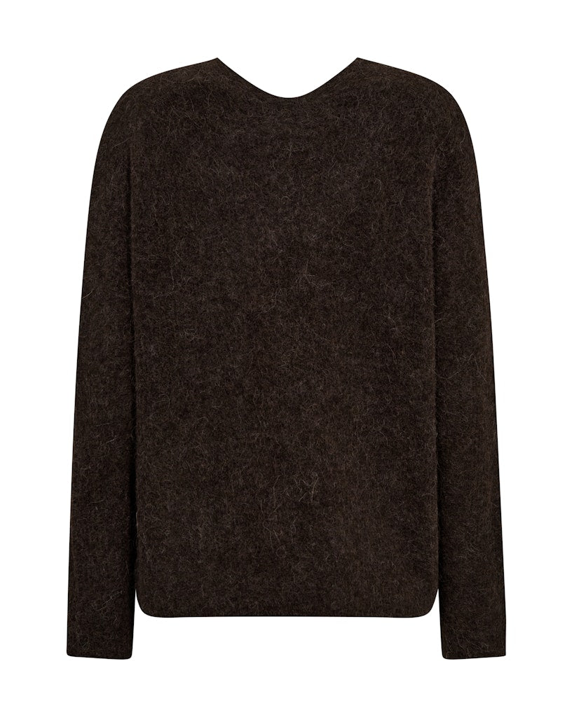 Mos Mosh - MMThora V-Neck Strik, Delicioso