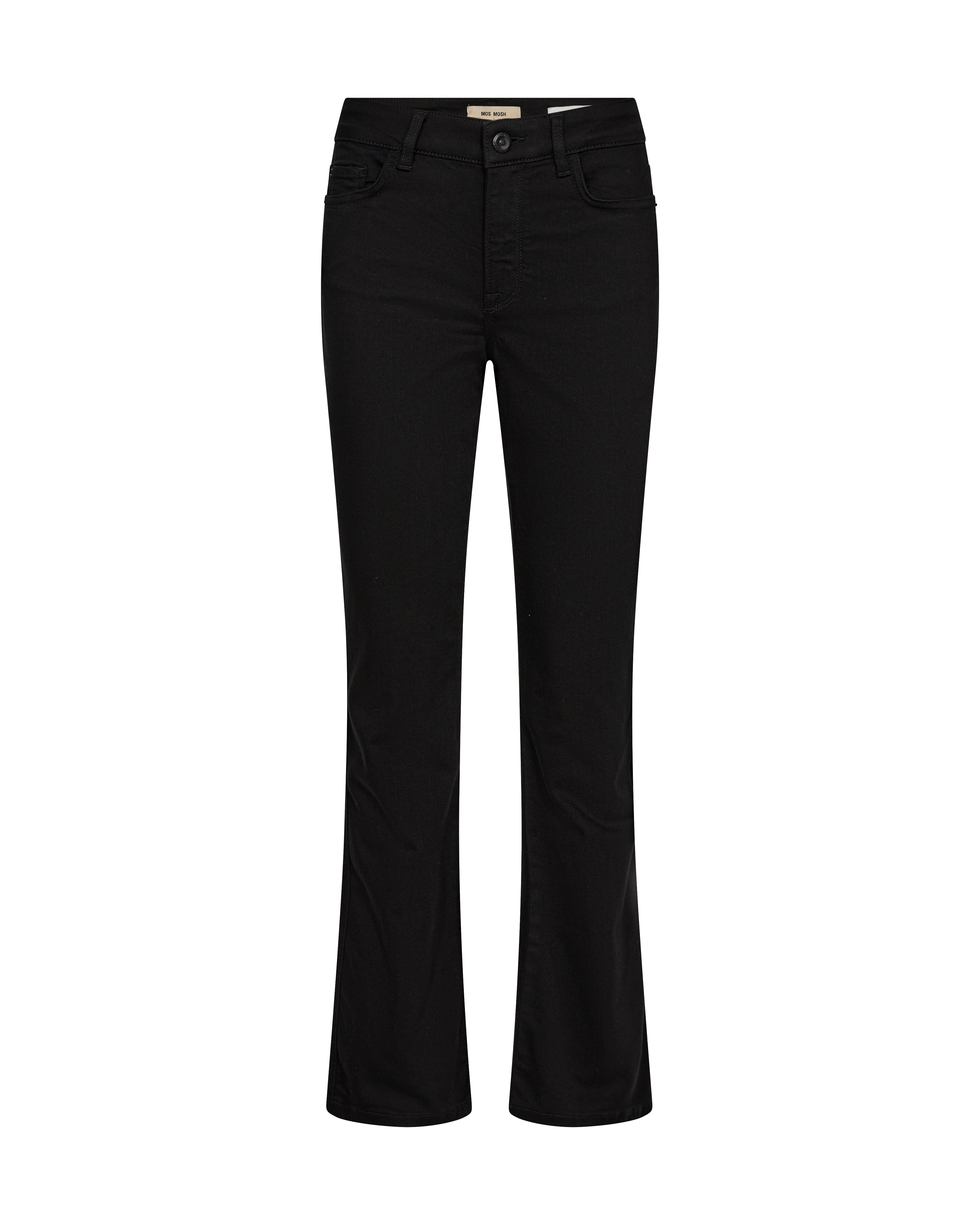 Mos Mosh - MMAshley Deluxe jeans i sort