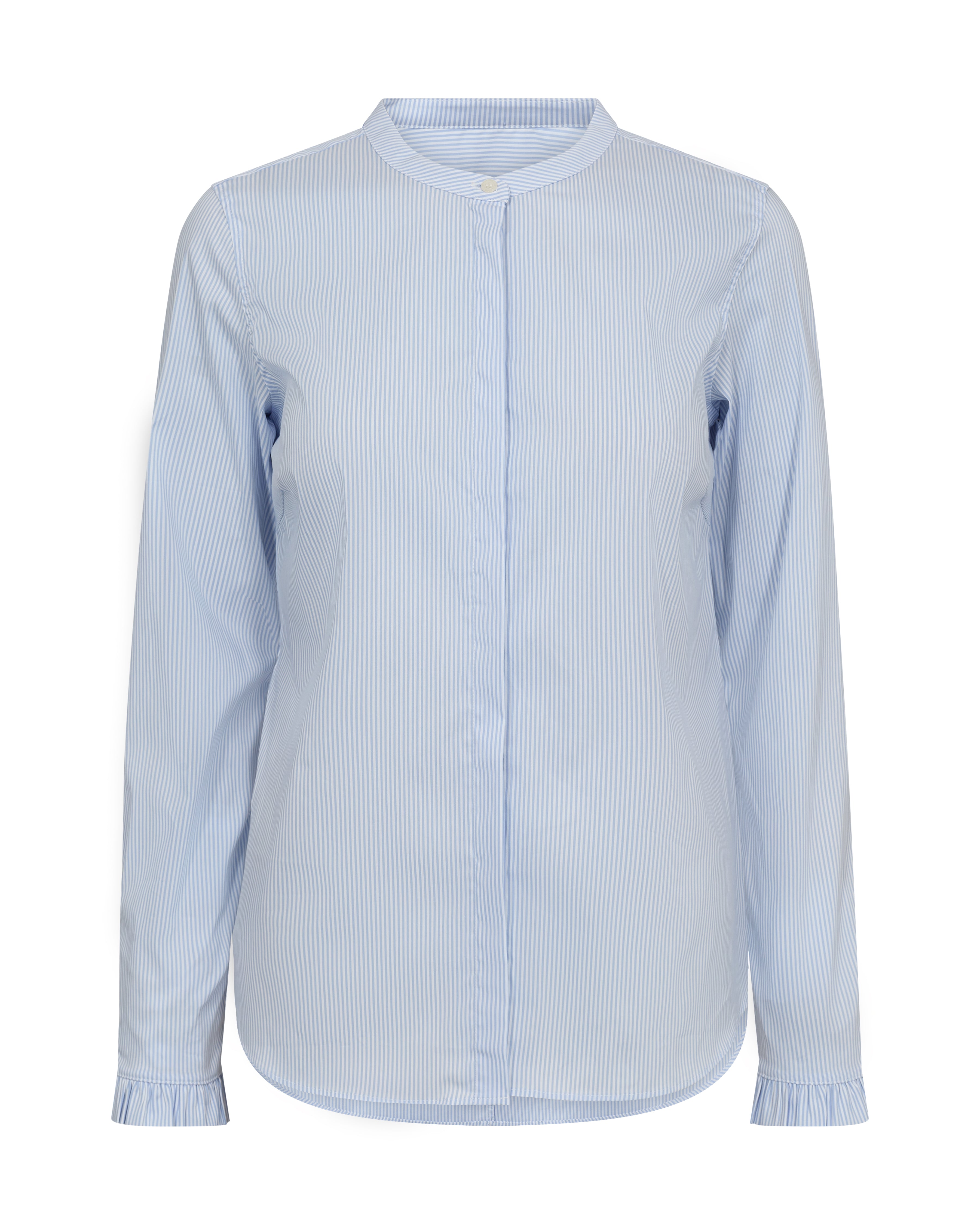 Mos Mosh - Mattie Stripe Shirt Light Blue
