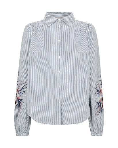 Mos Mosh - MMCiu Oxfo Skjorte i lyseblå