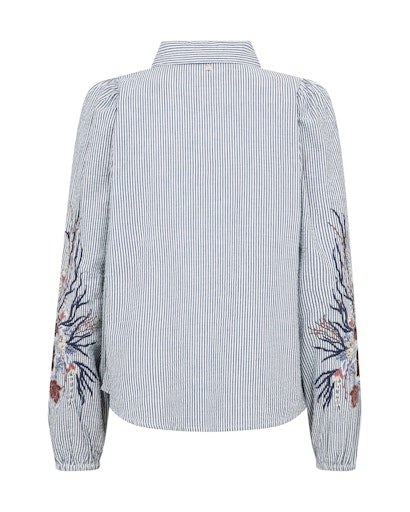 Mos Mosh - MMCiu Oxfo Skjorte i lyseblå