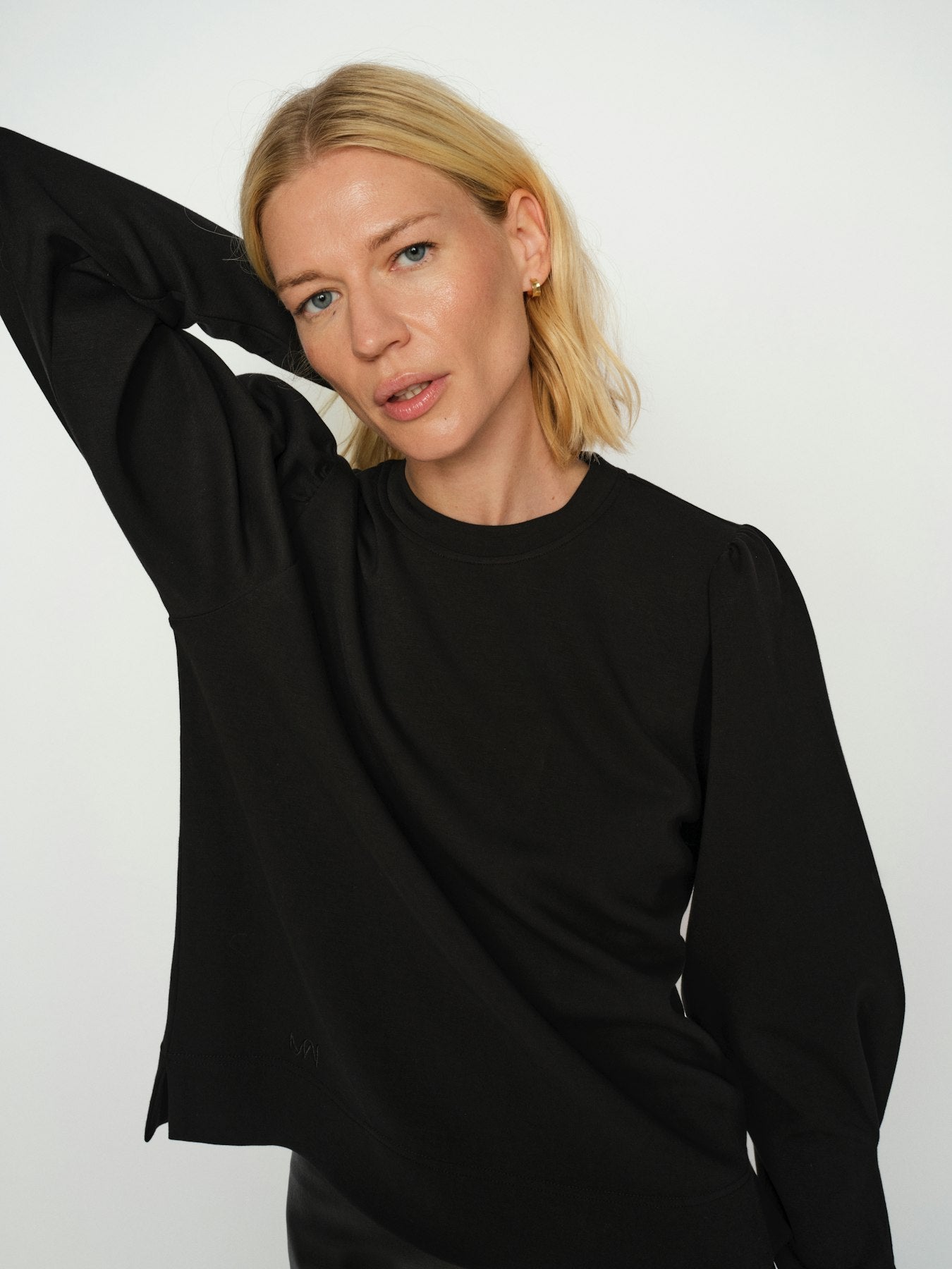 Mos Mosh - MMWinan Sweatshirt i sort