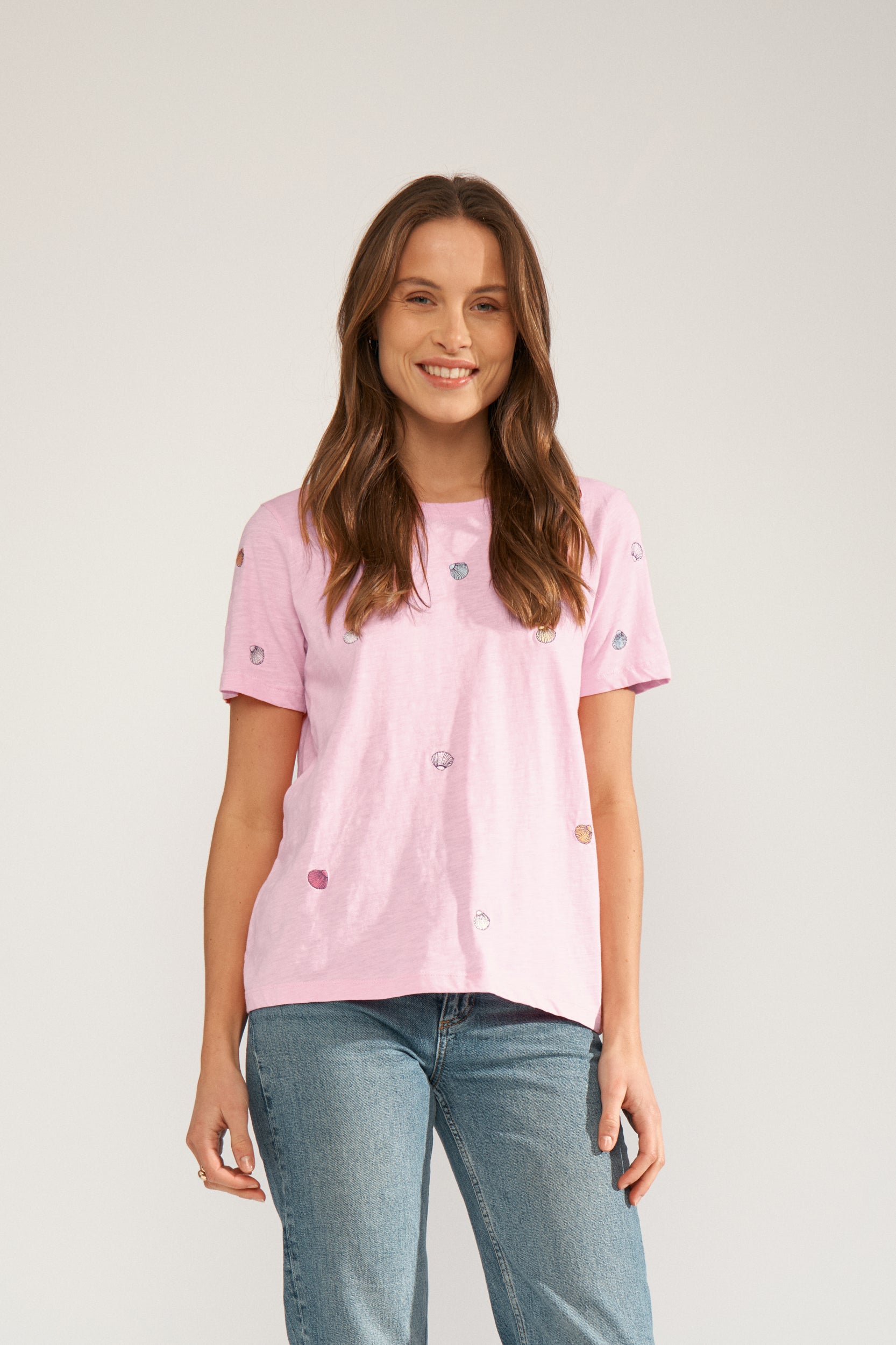 Nümph - NUShellpa t-shirt i lyserød
