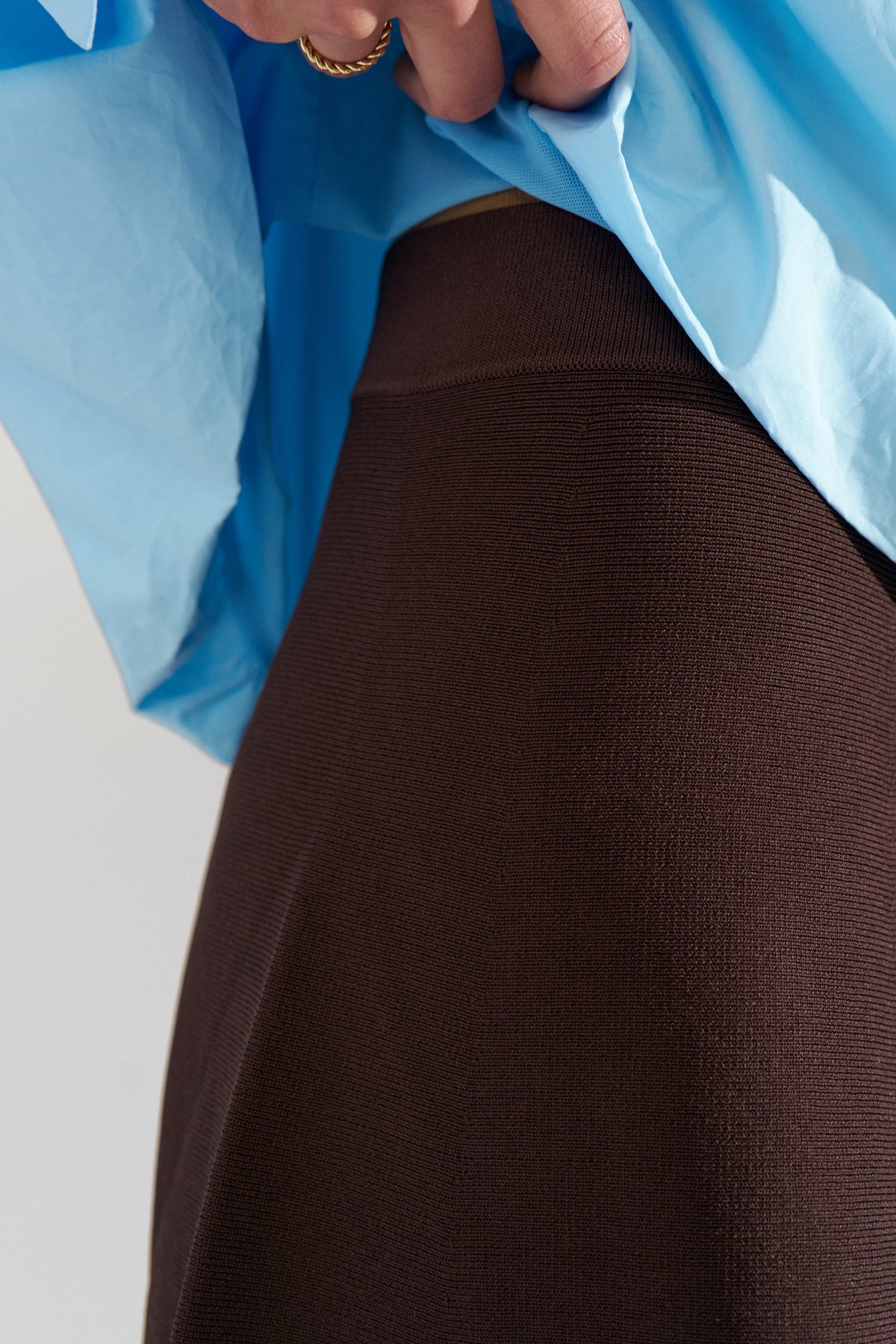 Nümph - NULillypilly Skirt, black coffee