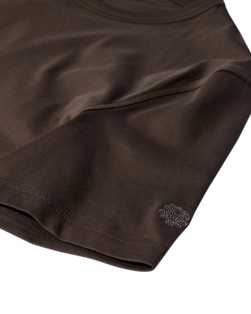 Mos Mosh Gallery MMPerry T-shirt – Chocolate Brown
