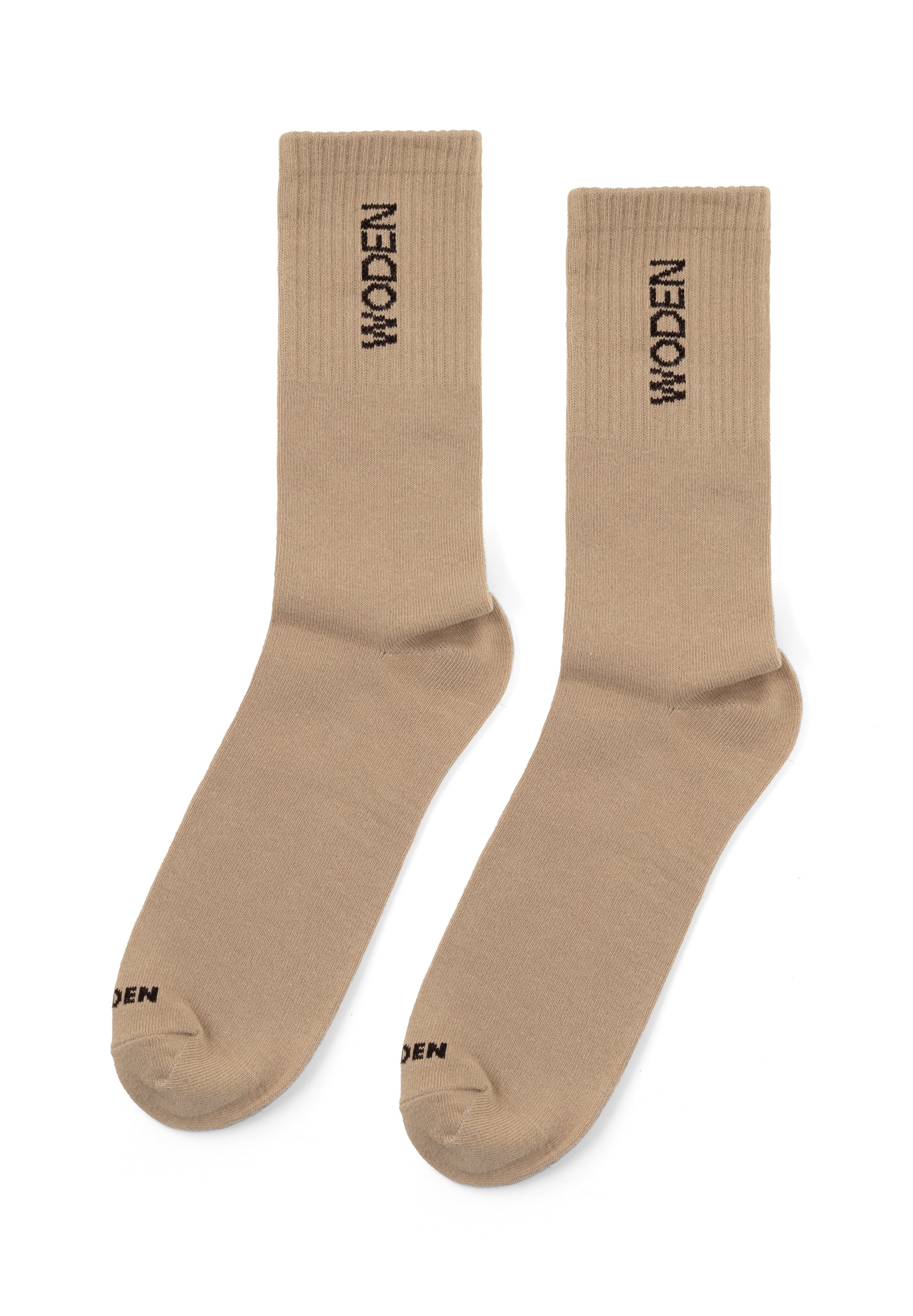 Woden - Strømpe Beige