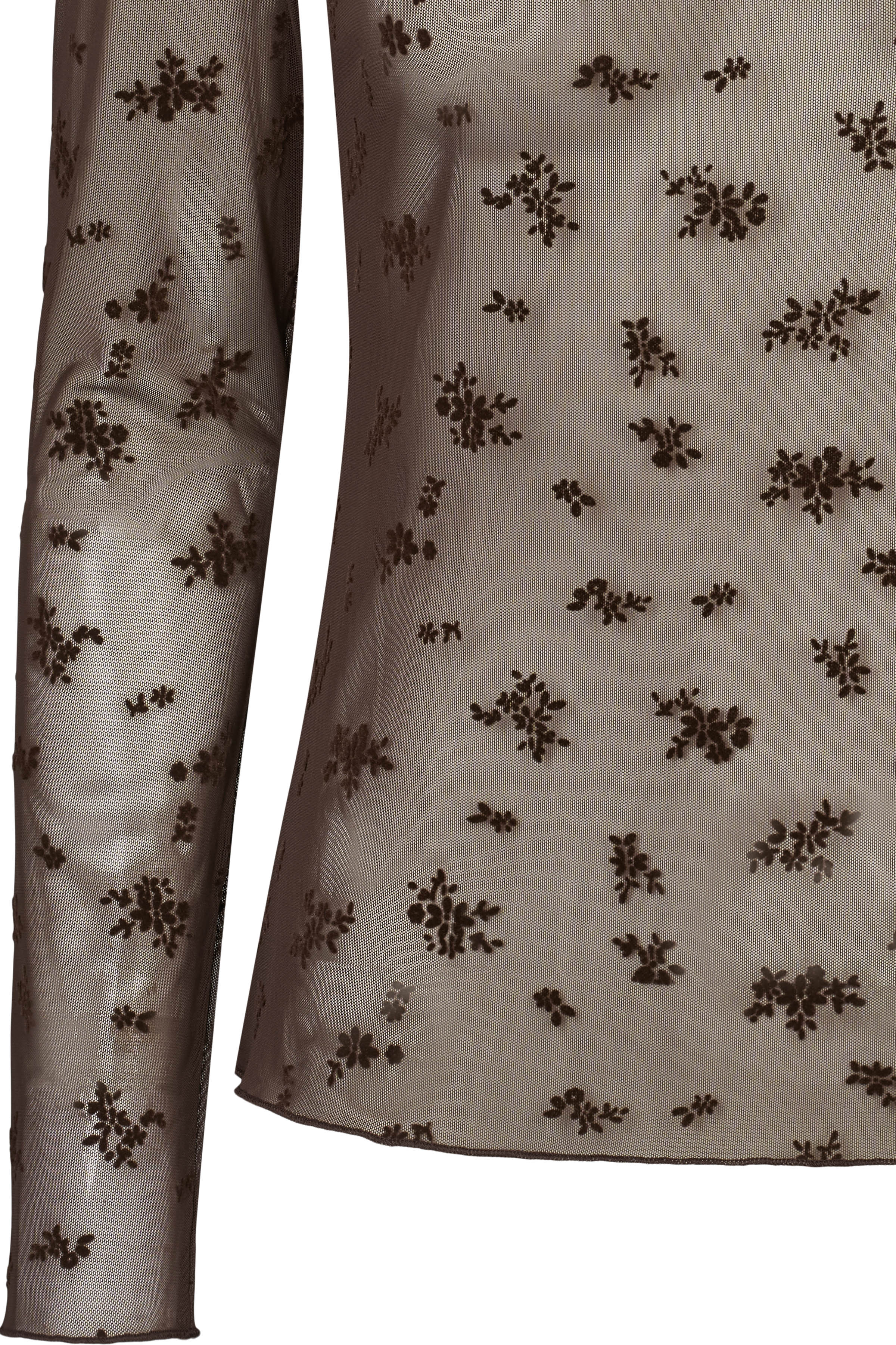 Rue De Femme - Round Neck Blouse, brun