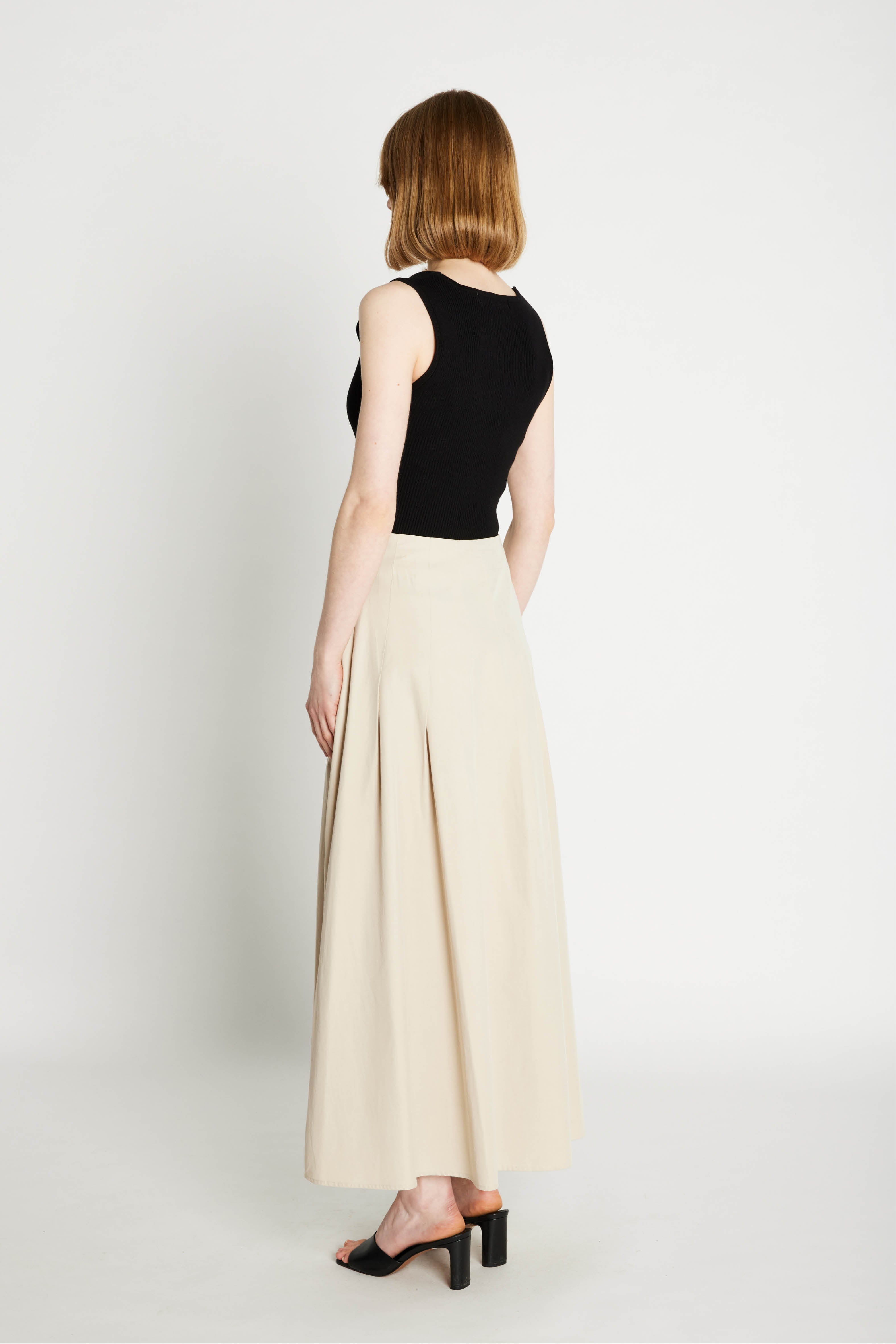 Rue De Femme Belladra Skirt – Beige Nederdel