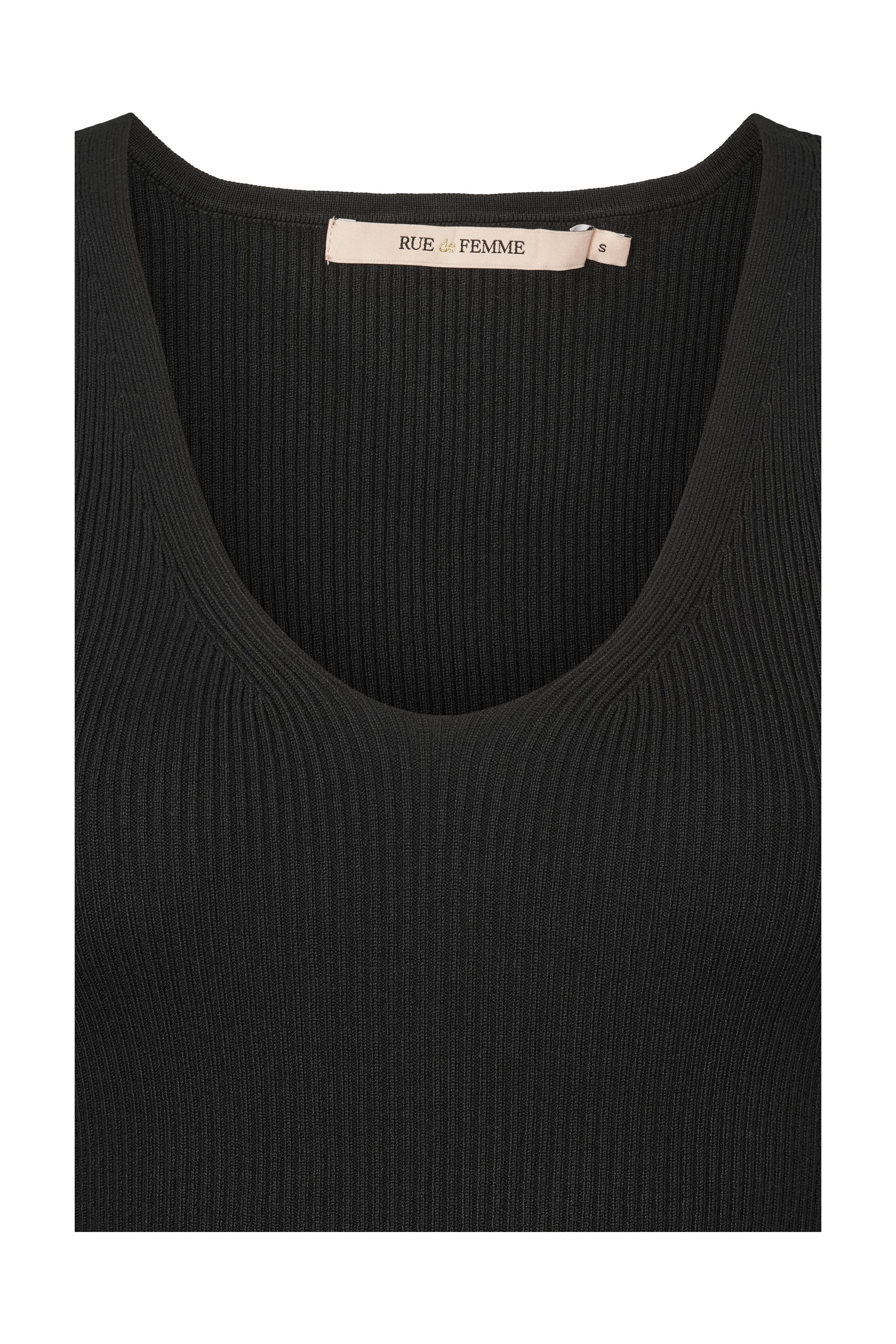 Rue De Femme Softy Galatea Top, Sort