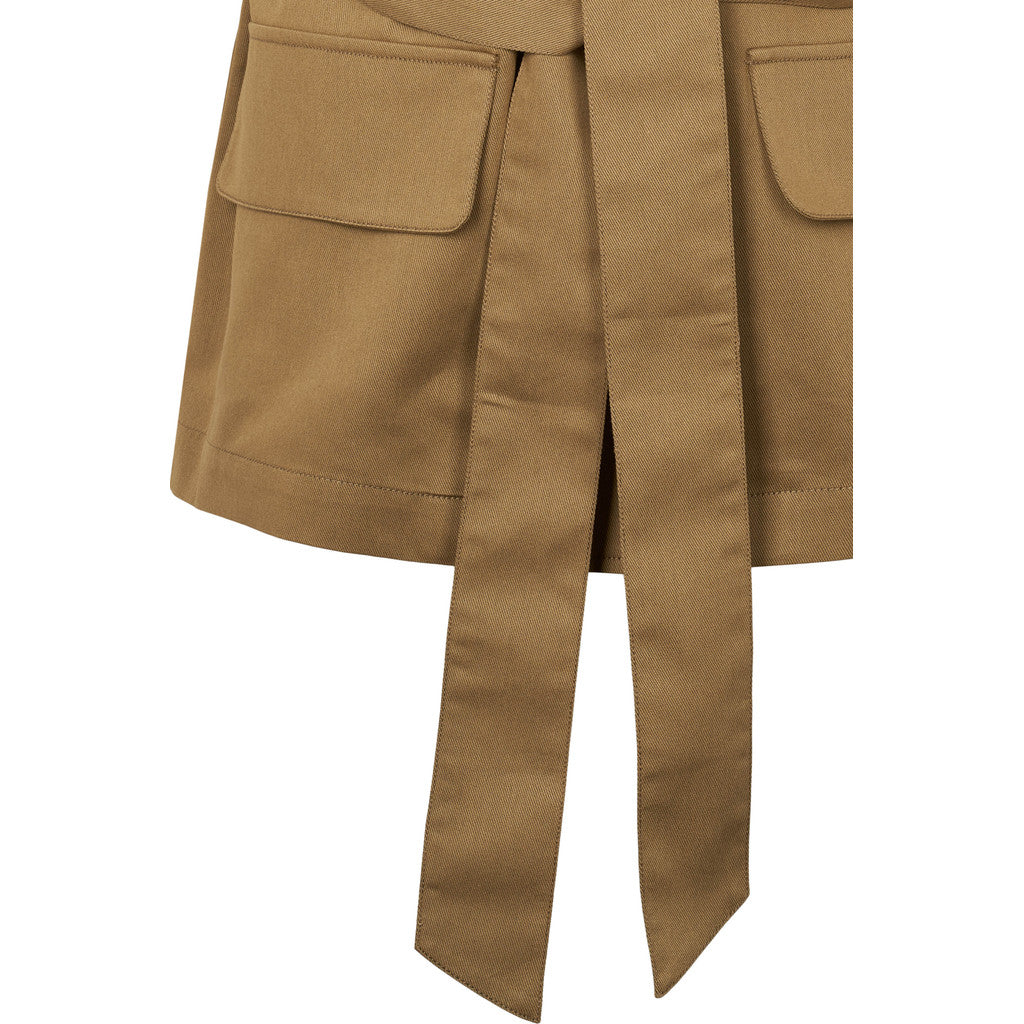 Rue de Femme Seraphine Vest – Camel Utility-Vest