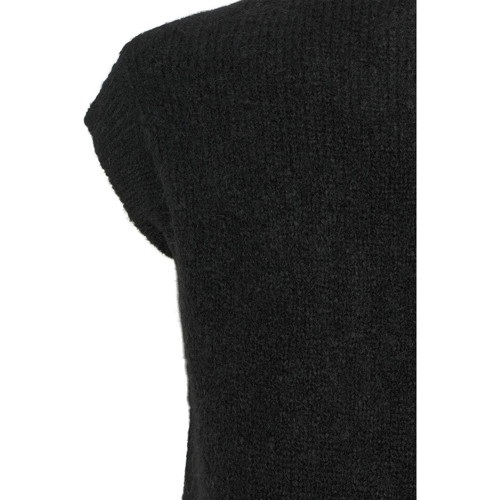 Rue De Femme - Giselle Strik Vest i sort