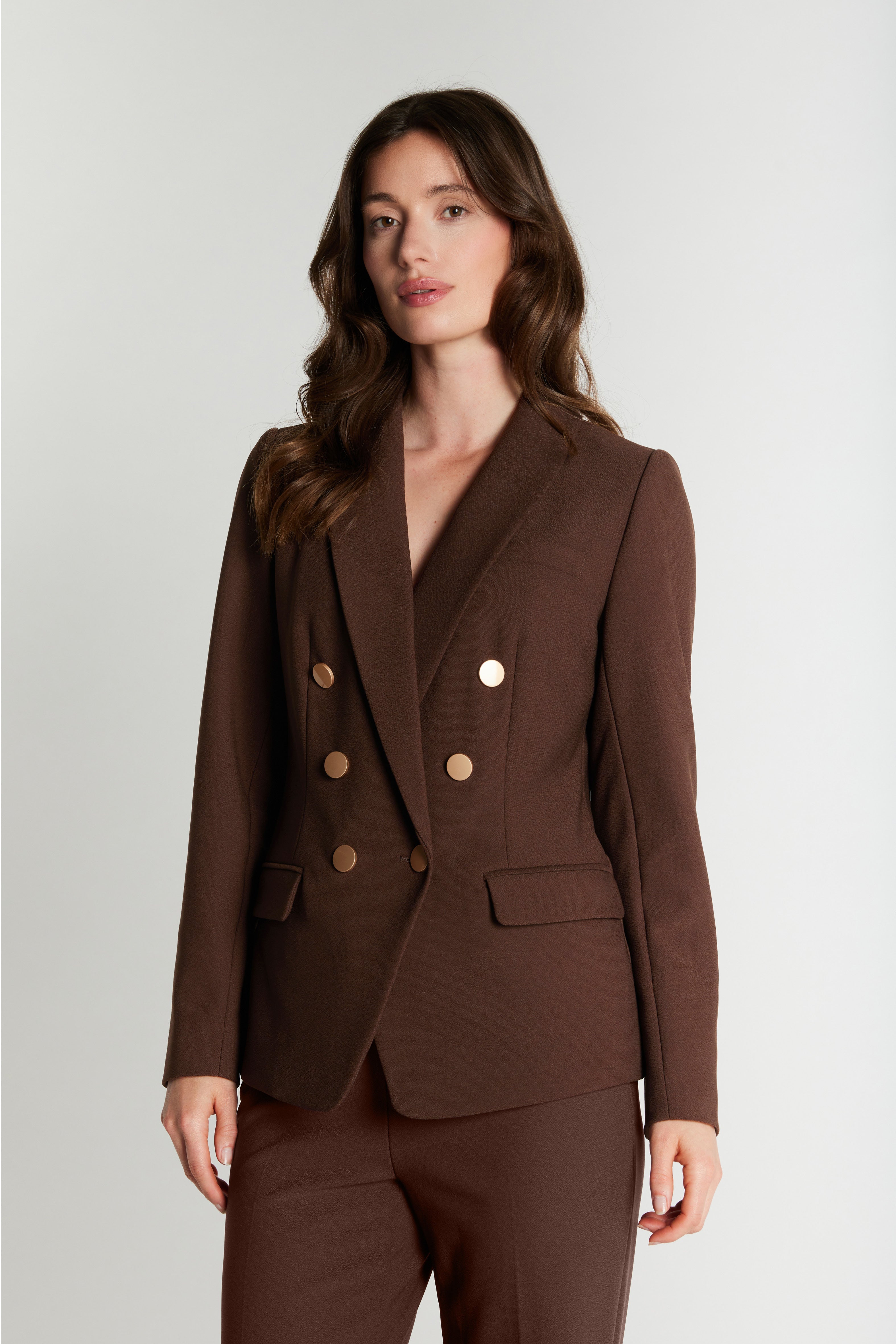 Rue De Femme - ComfyEloise Blazer, chocolat