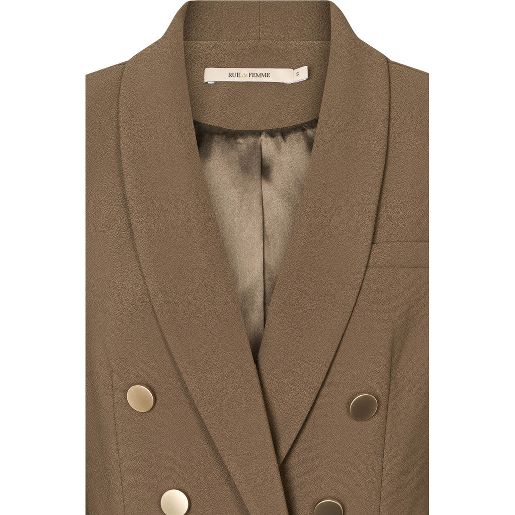 Rue De Femme - Eloise Blazer, Brown Sugar