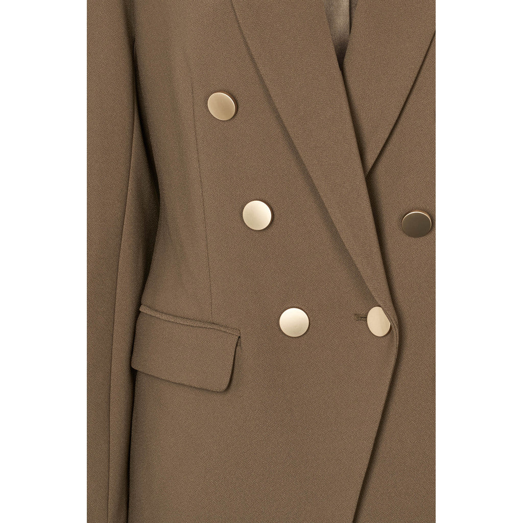 Rue De Femme - Eloise Blazer, Brown Sugar