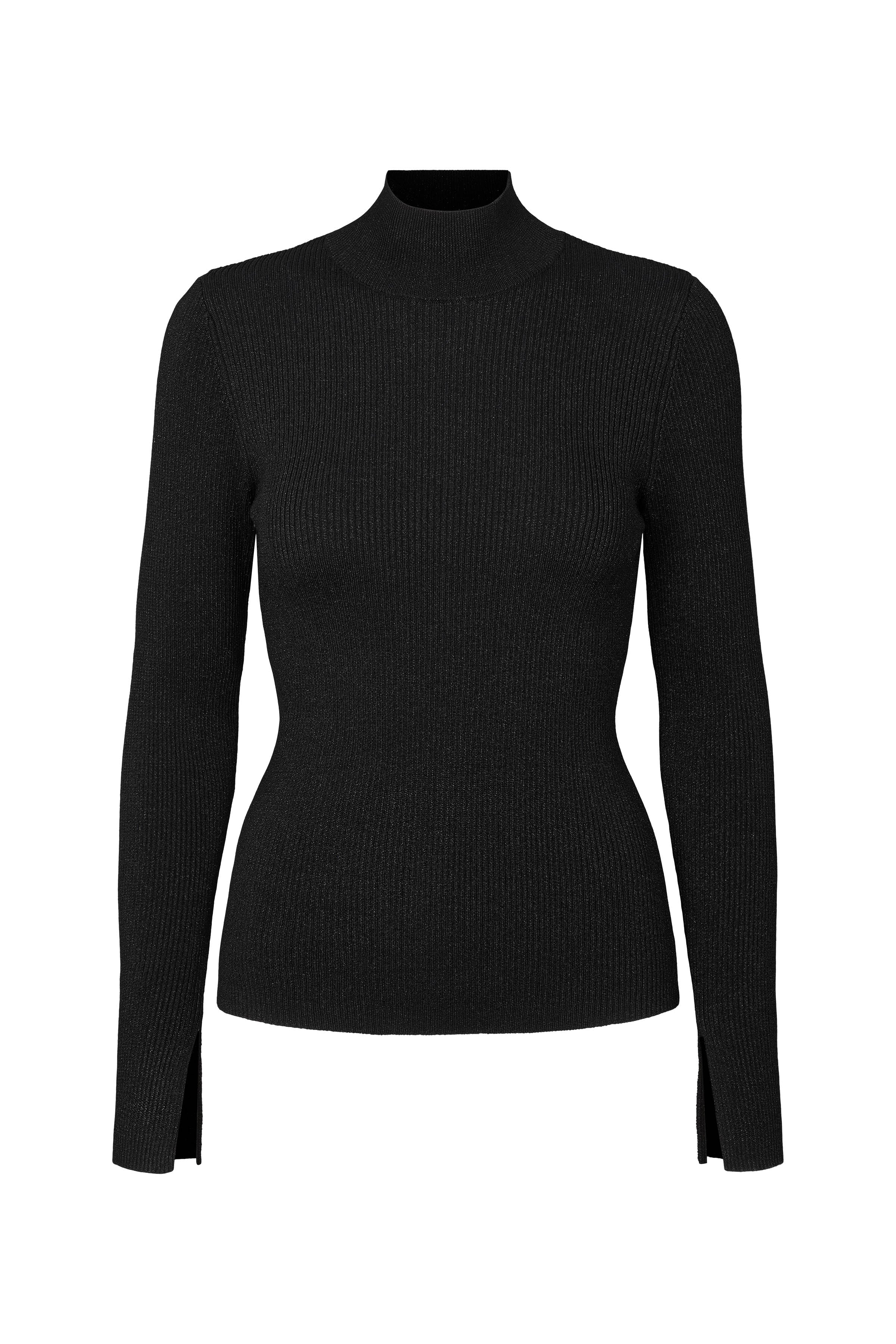 Rue De Femme - Cassie Knit, sort med glimmer